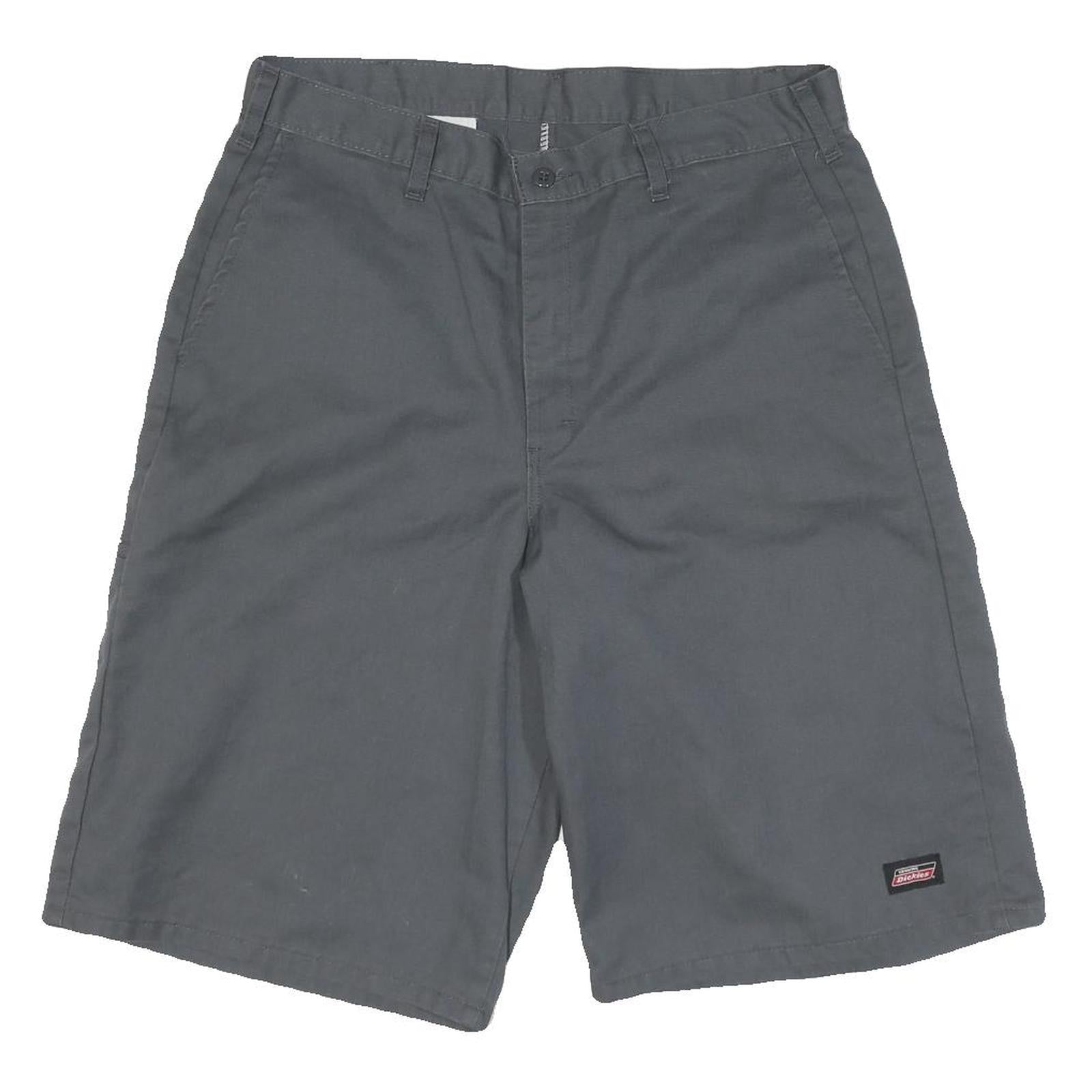 DICKIES Mens Shorts Grey Casual L W34 Workwear Cotton Blend Durable Refurbished - N/A refurbished available on Cerqular