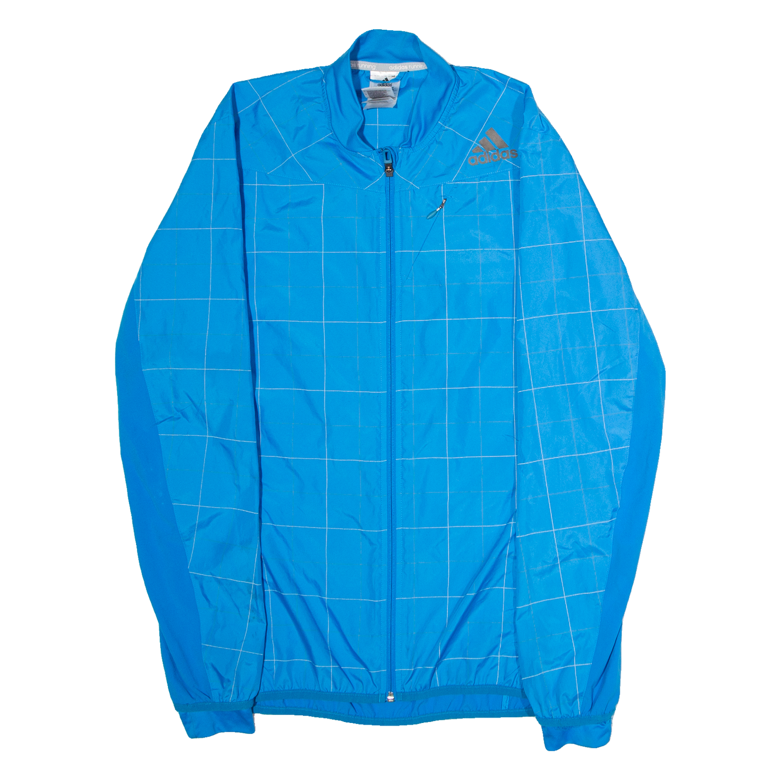 Buy ADIDAS Mens Rain Jacket Blue Check M Refurbished - $31.19 ADIDAS Mens Rain Jacket Blue Check M Refurbished - N/A refurbished available on Cerqular