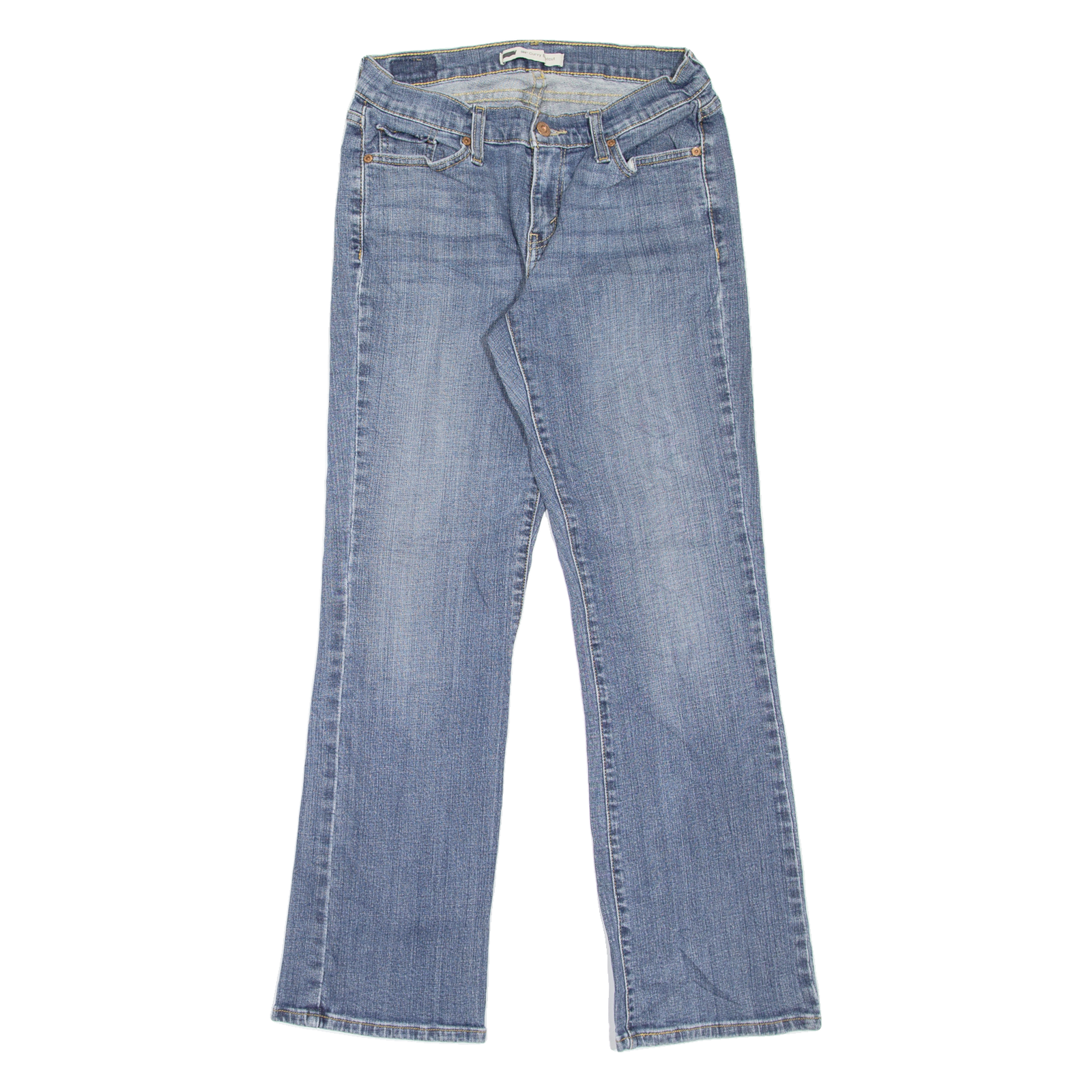 LEVI'S 529 Womens Jeans Blue Regular Bootcut Stone Wash W26 L30 Refurbished - N/A refurbished available on Cerqular