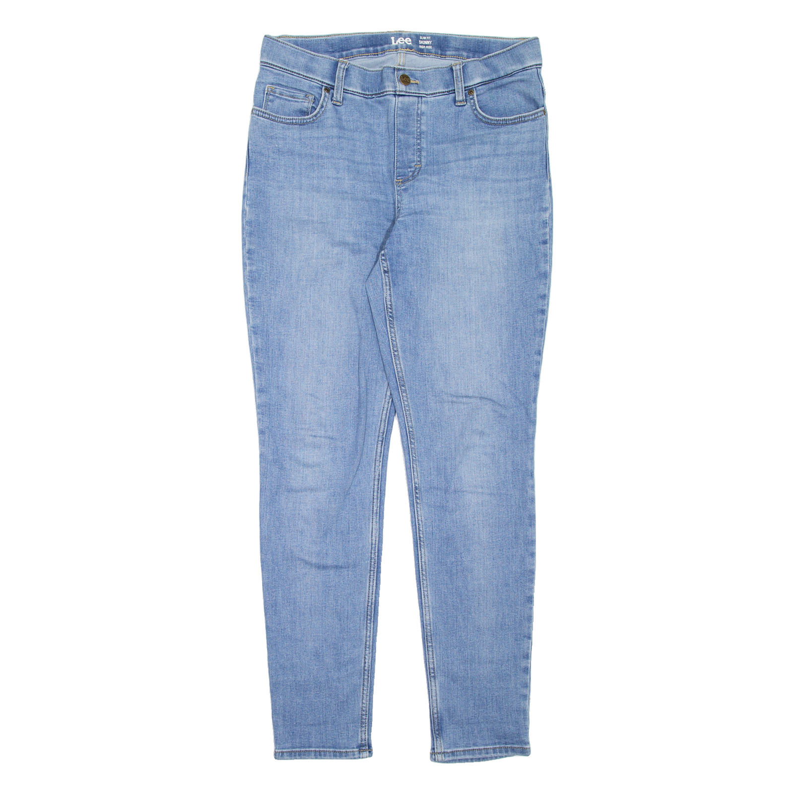 LEE High Rise Womens Jeans Blue Slim Skinny W31 L30 Refurbished - N/A refurbished available on Cerqular