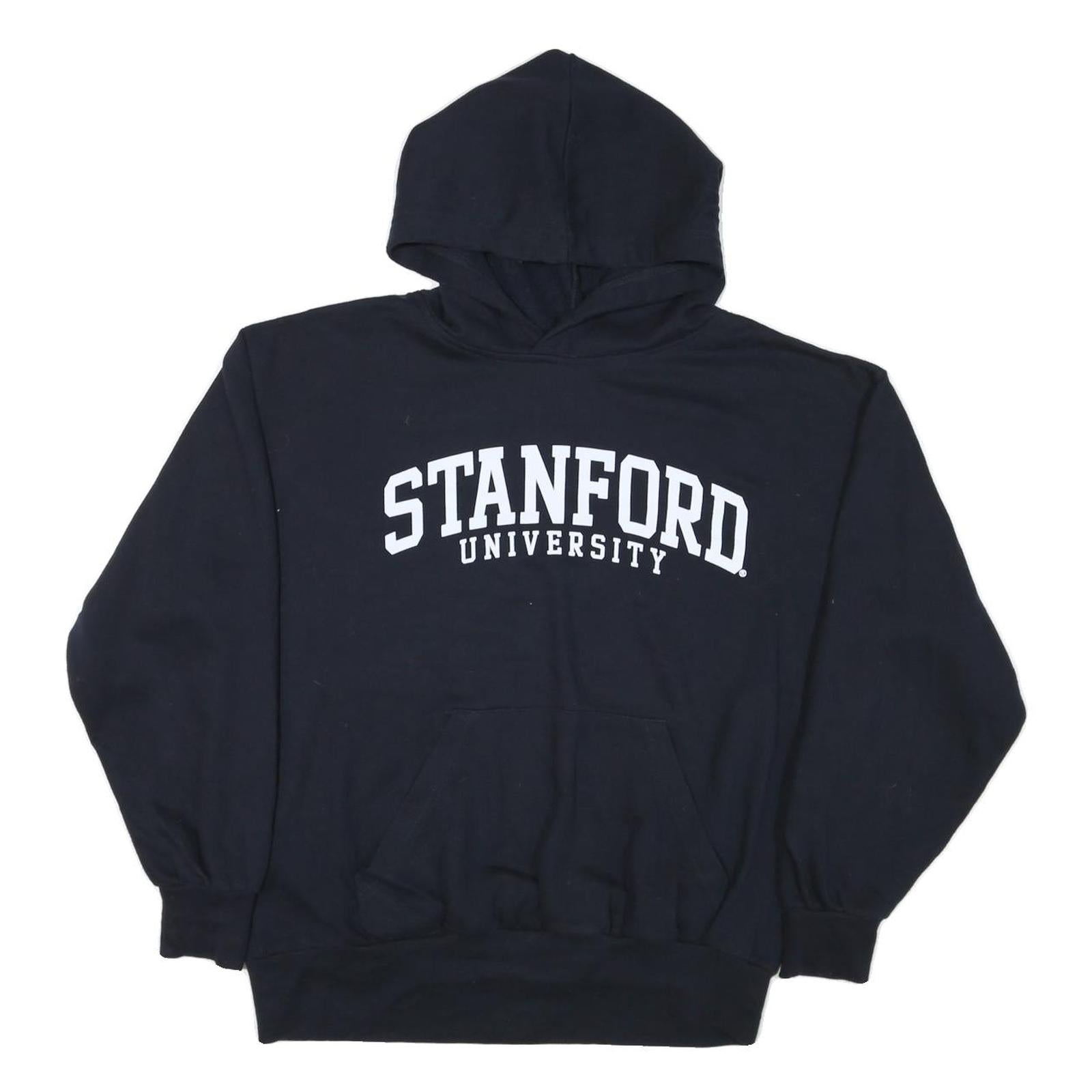 MV SPORT Mens Black Stanford University Pullover Hoodie L Cotton Blend Refurbished - N/A refurbished available on Cerqular