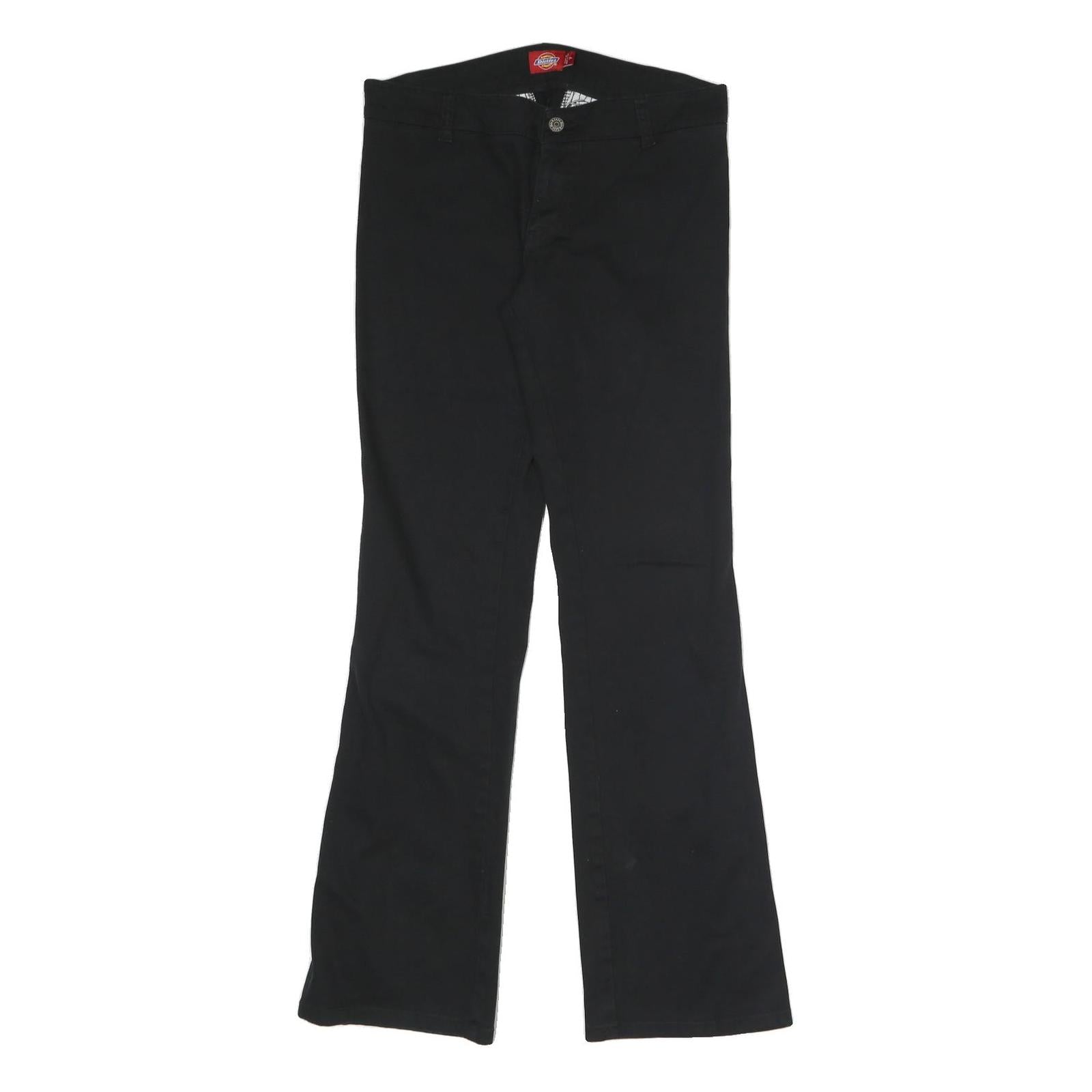 Buy DICKIES Womens Slim Black Cotton Blend Trousers W30 L30 Zip Closure Refurbished - $42.89 DICKIES Womens Slim Black Cotton Blend Trousers W30 L30 Zip Closure Refurbished - N/A refurbished available on Cerqular