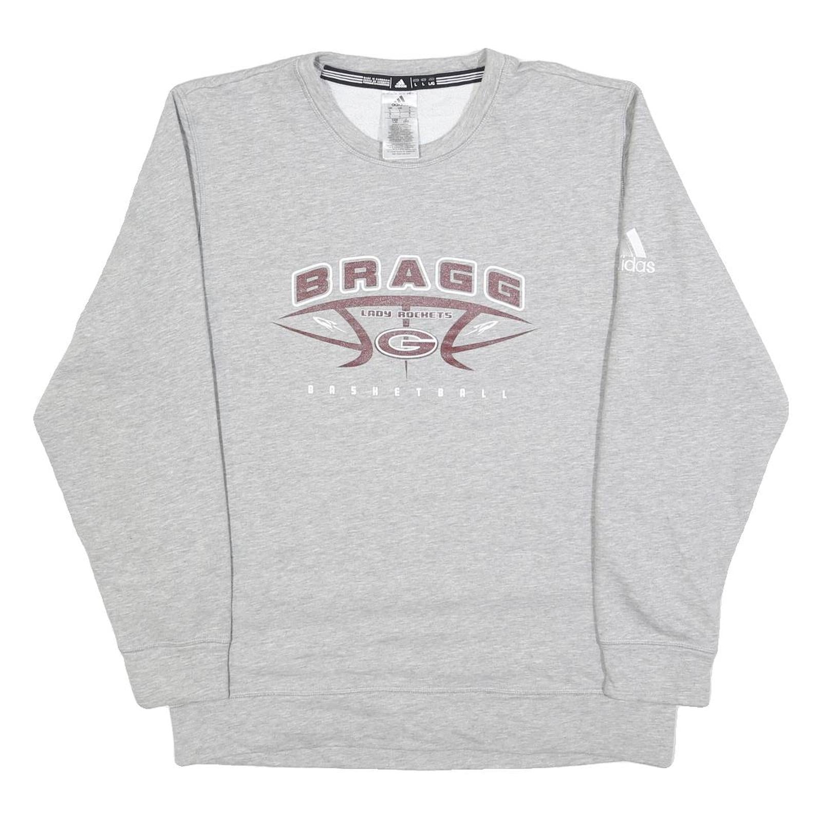 Buy ADIDAS Mens Grey Bragg Lady Rockets Basketball Crew Neck Sweatshirt L Cotton Refurbished - $29.89 ADIDAS Mens Grey Bragg Lady Rockets Basketball Crew Neck Sweatshirt L Cotton Refurbished - N/A refurbished available on Cerqular