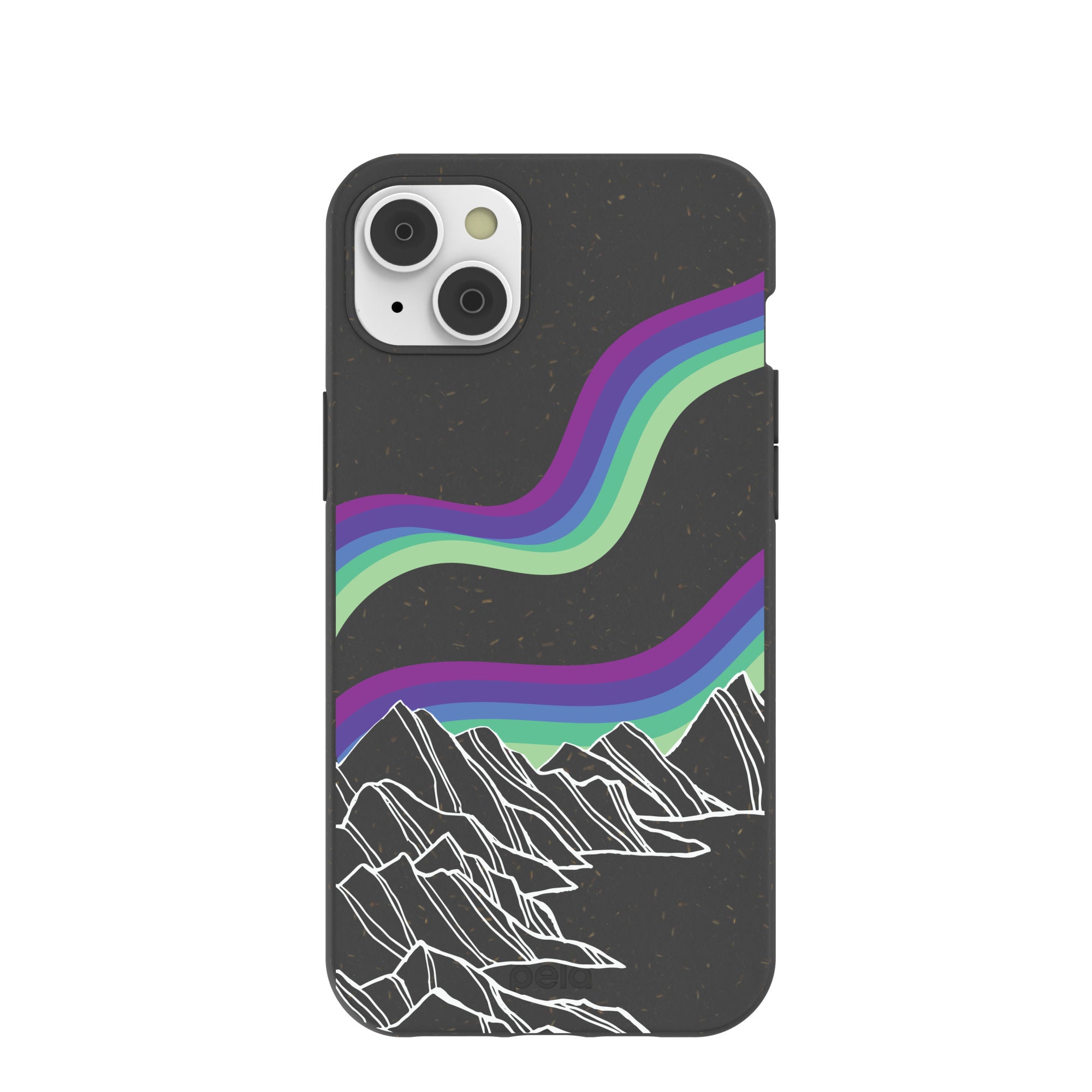 Black Glow iPhone 14 Plus Case Refurbished - Pela Case refurbished available on Cerqular