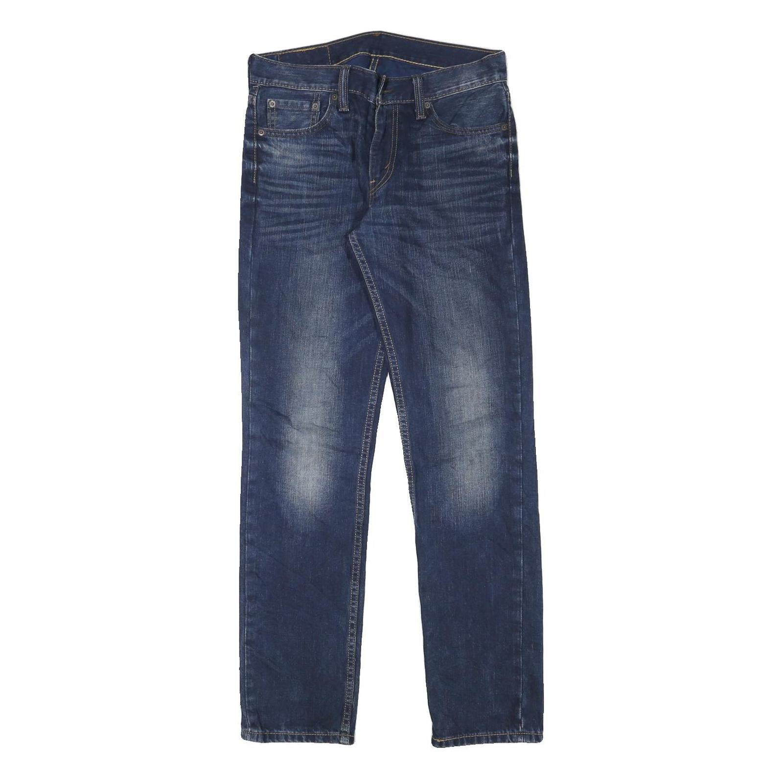 LEVI'S 511 Mens Jeans Blue Regular Skinny Denim Medium W30 L31 Classic Fit Zip Refurbished - N/A refurbished available on Cerqular