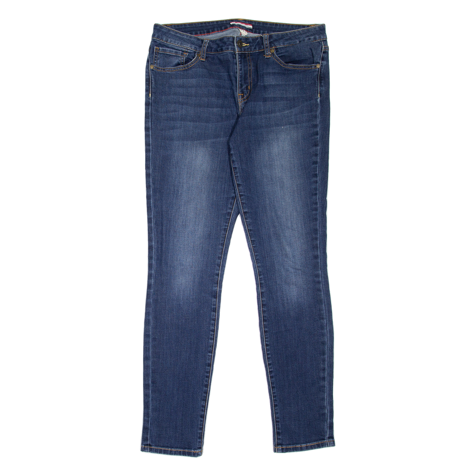 TOMMY HILFIGER Womens Jeans Blue Slim Skinny Stone Wash W32 L30 Refurbished - N/A refurbished available on Cerqular