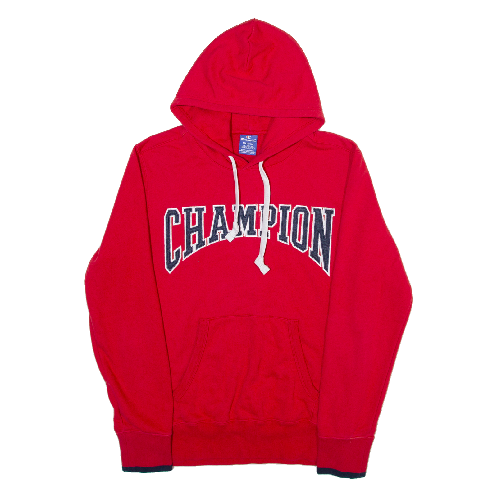 CHAMPION Mens Red Hoodie M Refurbished - N/A refurbished available on Cerqular