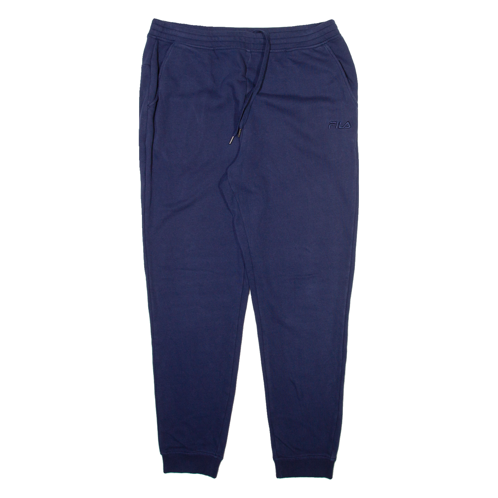 FILA Mens Joggers Blue Tapered L W26 L29 Refurbished - N/A refurbished available on Cerqular