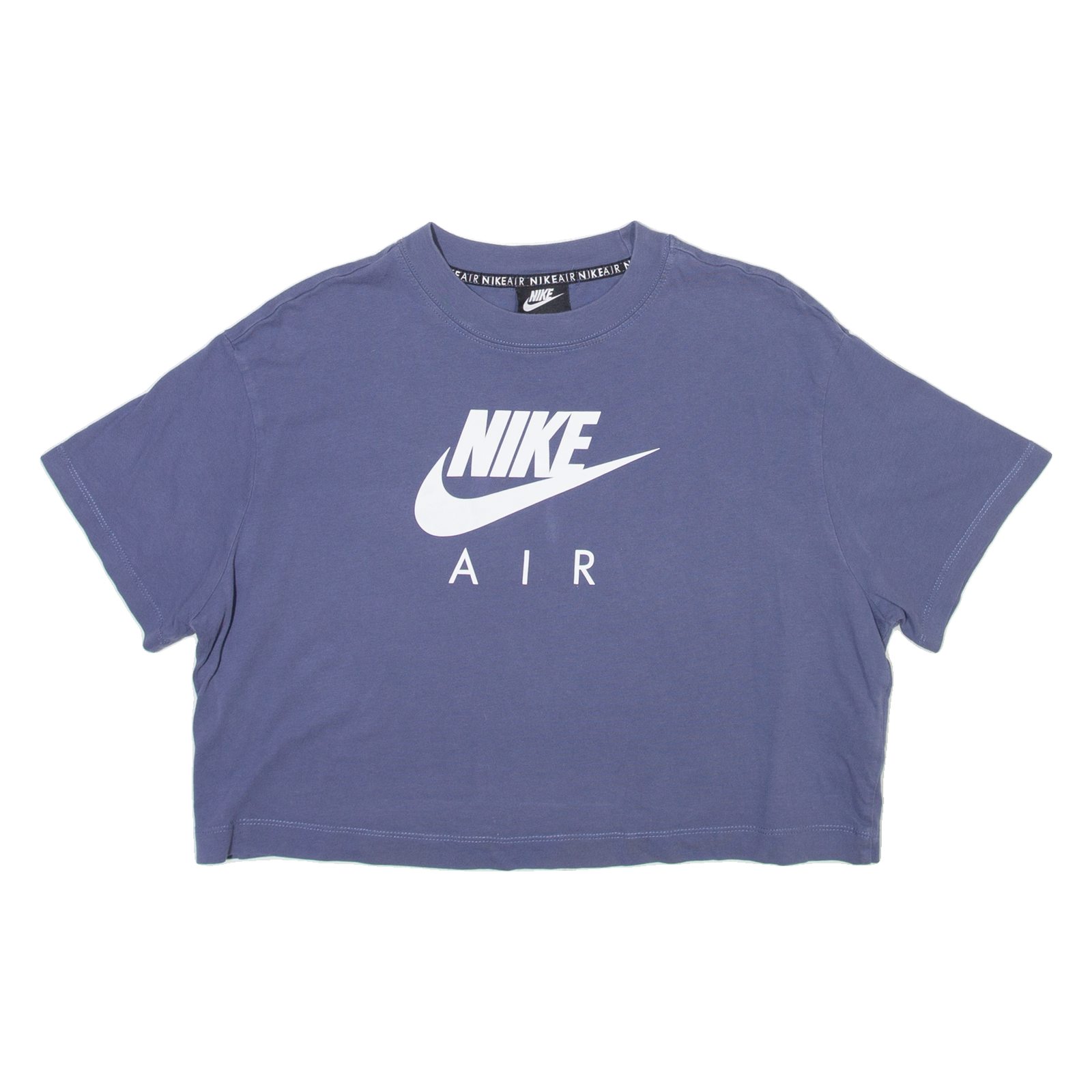 NIKE Air Womens T-Shirt Grey Crew Neck M Refurbished - N/A refurbished available on Cerqular