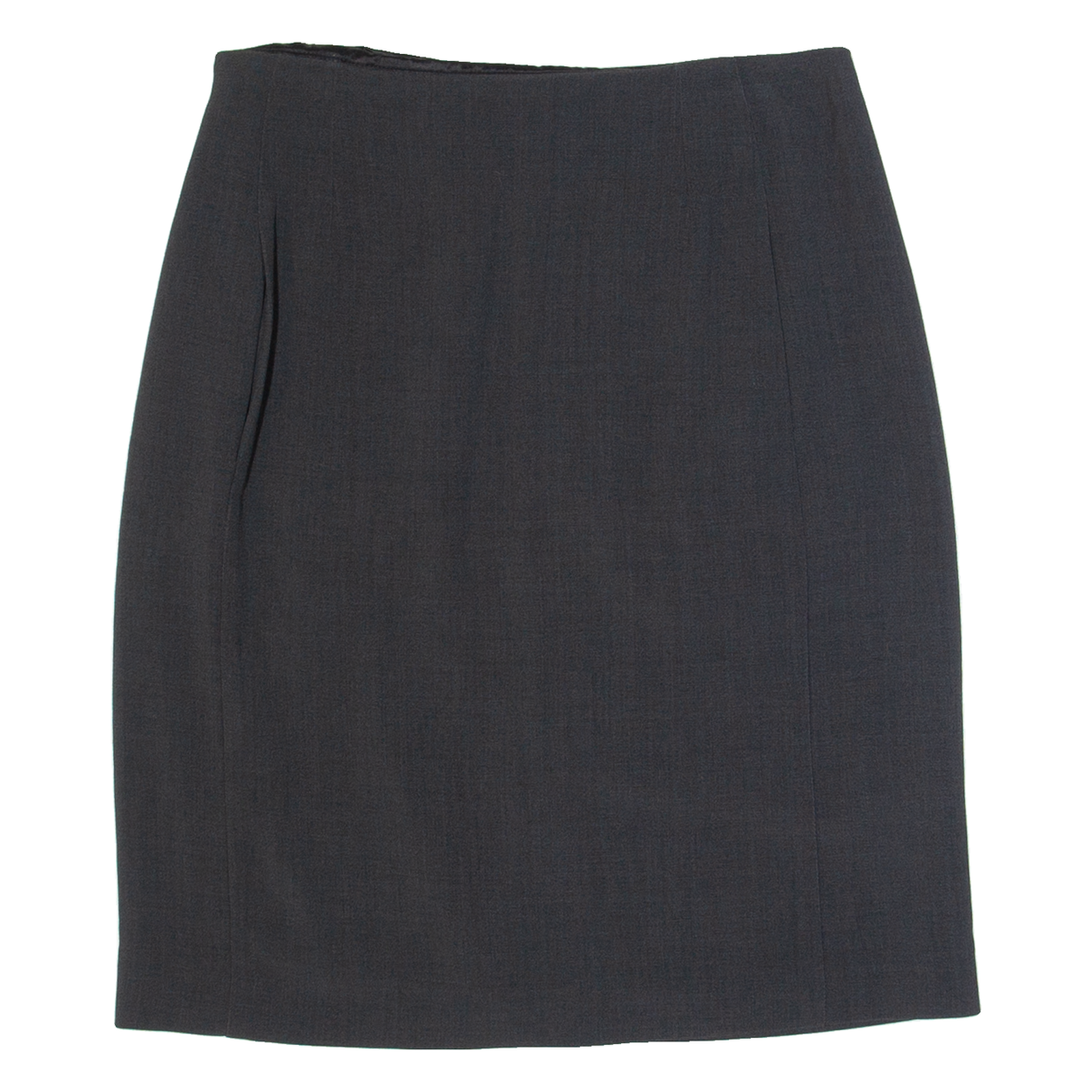 JIGSAW Womens Pencil Skirt Grey Knee Length Wool UK 10 Refurbished - N/A refurbished available on Cerqular