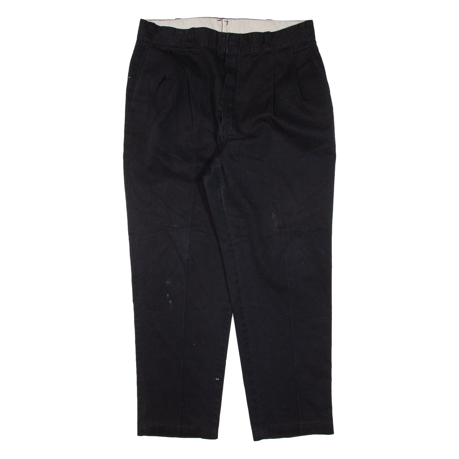 DICKIES Workwear Mens Trousers Black Regular Tapered W35 L28 Refurbished - N/A refurbished available on Cerqular