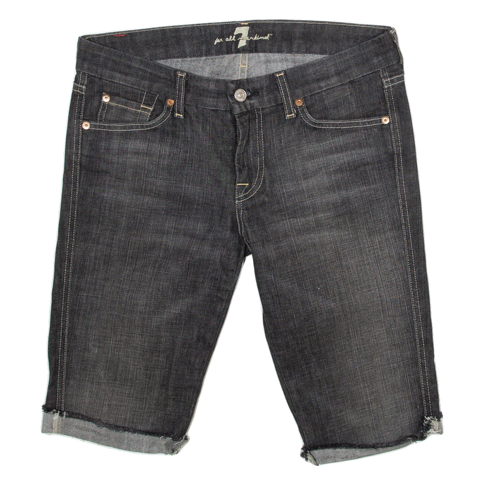 Womens Jorts Shorts Grey M W32 Refurbished - N/A refurbished available on Cerqular