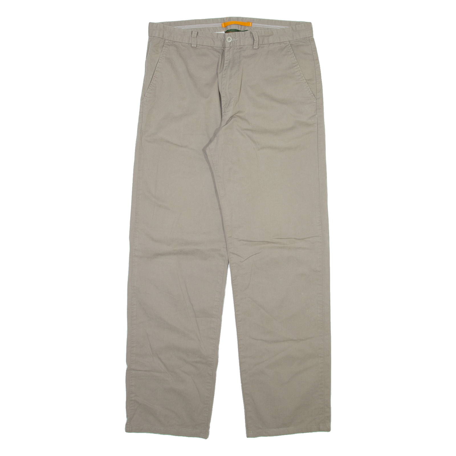 TIMBERLAND Mens Trousers Beige Regular Straight W34 L30 Refurbished - N/A refurbished available on Cerqular
