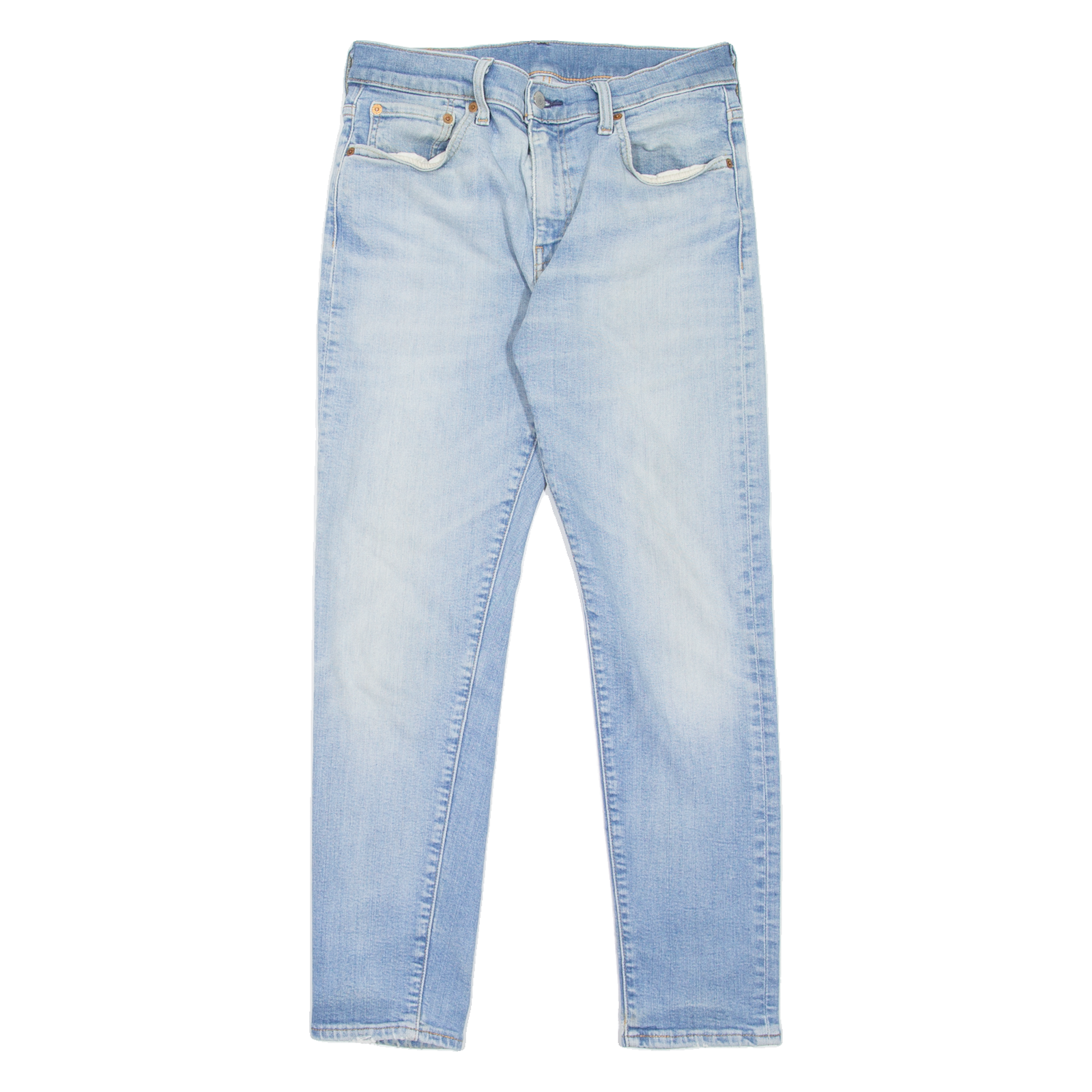 LEVI'S 512 BIG E Jeans Mens Blue Slim Tapered Stone Wash W30 L30 Refurbished - N/A refurbished available on Cerqular