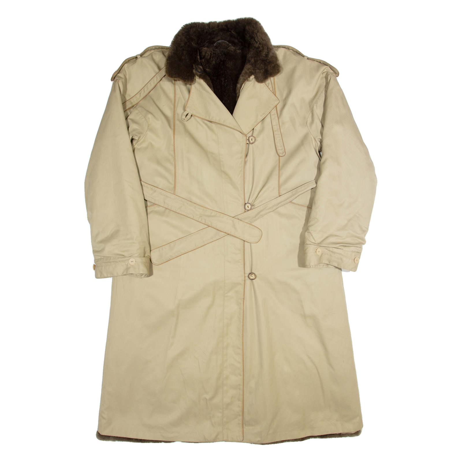 Buy Womens Trench Coat Beige 90s M Refurbished - $24.95 Womens Trench Coat Beige 90s M Refurbished - N/A refurbished available on Cerqular