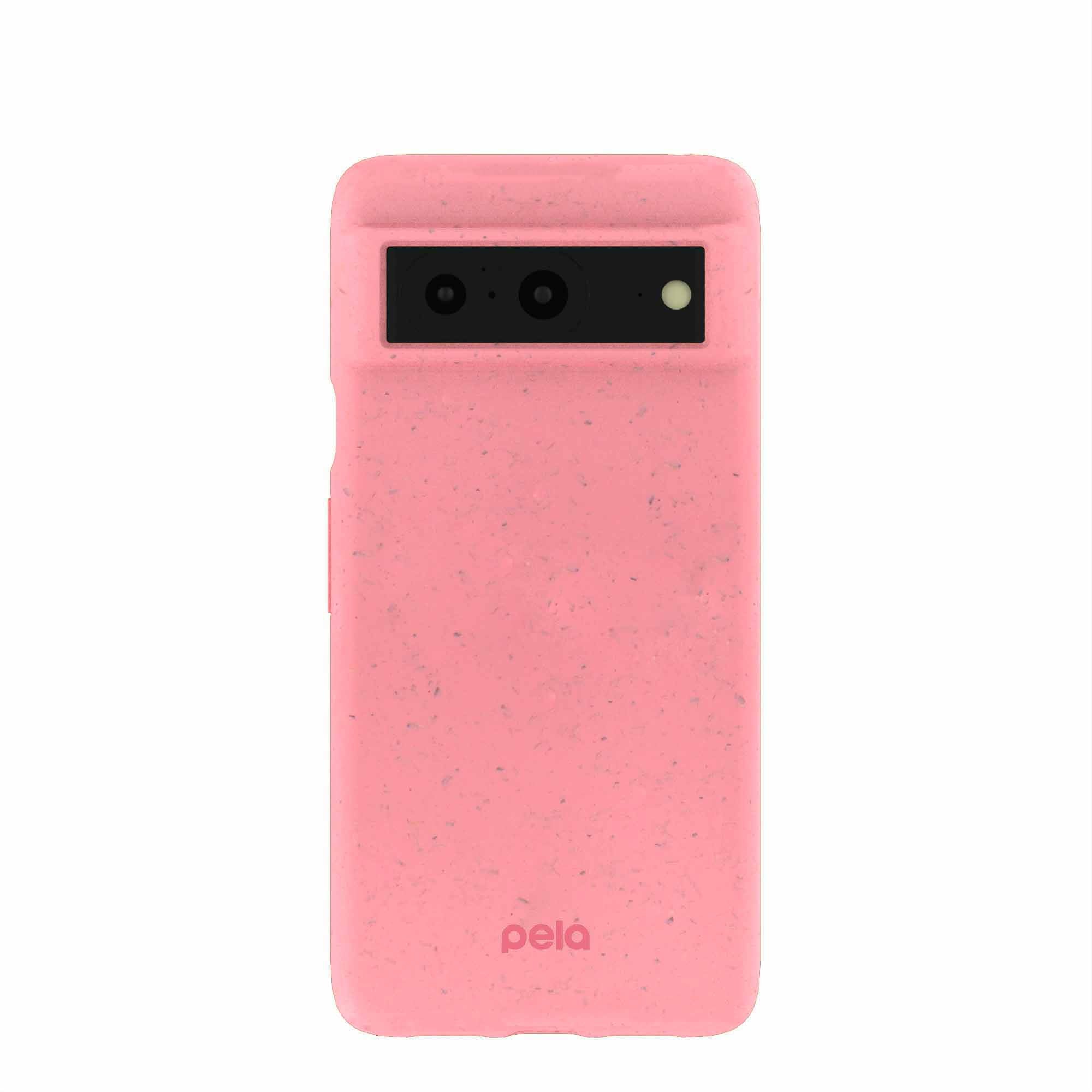 Bubblegum Pink Google Pixel 8 Phone Case Refurbished - Pela Case refurbished available on Cerqular