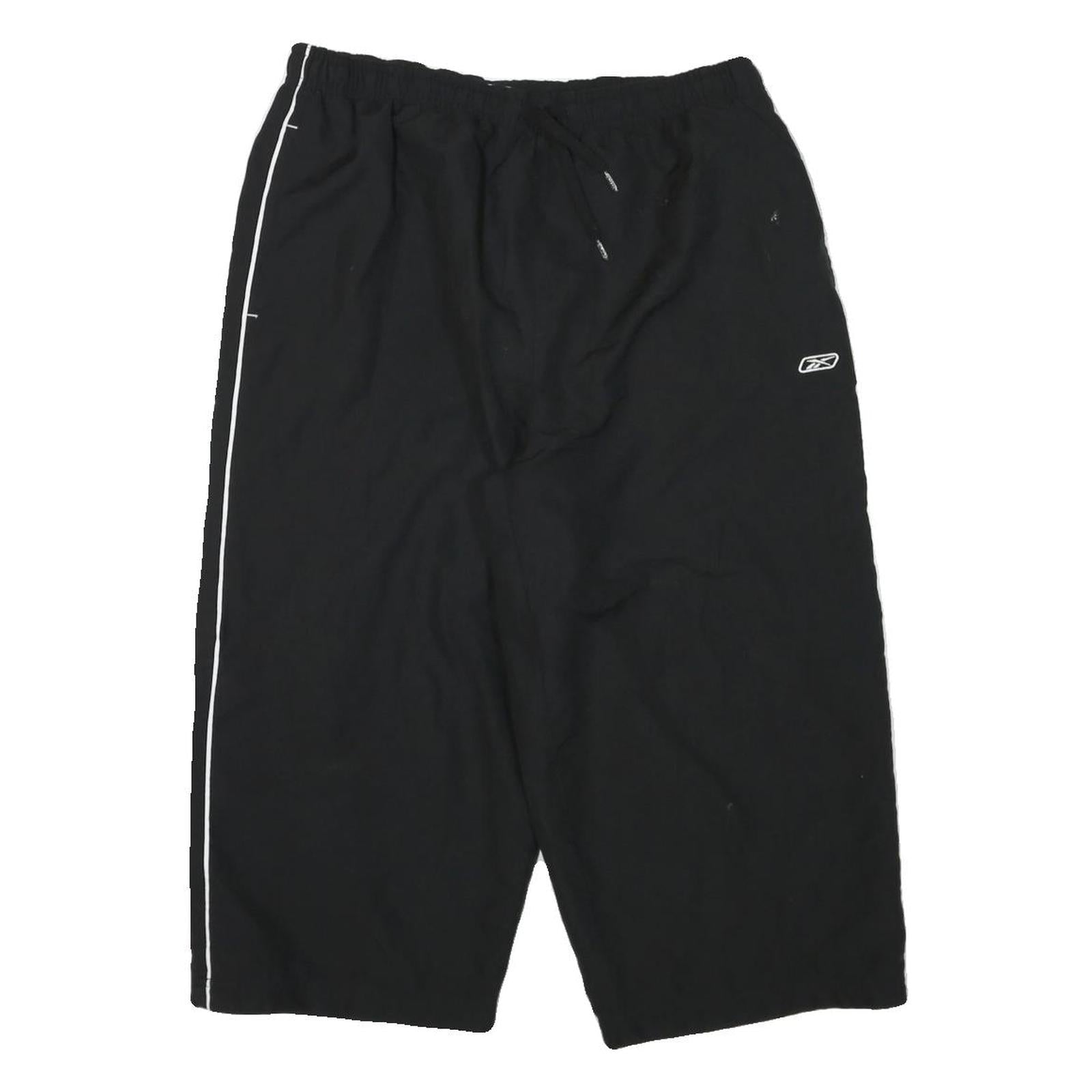 Buy REEBOK Mens Shorts Black Casual Sports Polyester Blend L W30 Logo Refurbished - $25.99 REEBOK Mens Shorts Black Casual Sports Polyester Blend L W30 Logo Refurbished - N/A refurbished available on Cerqular