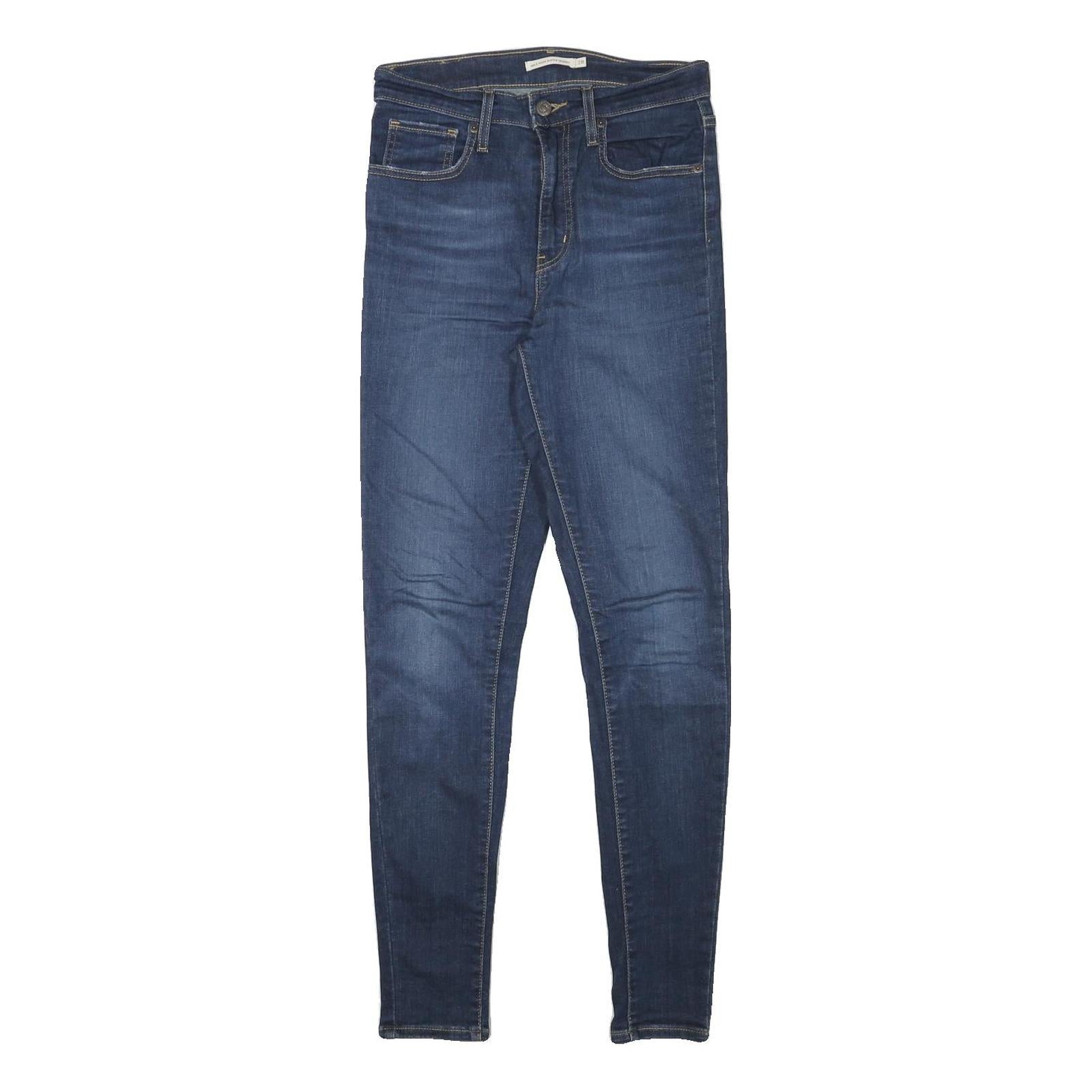 LEVI'S Womens Slim Blue Denim Skinny Jeans Cotton Blend Zip W27 L29 Fashion Refurbished - N/A refurbished available on Cerqular