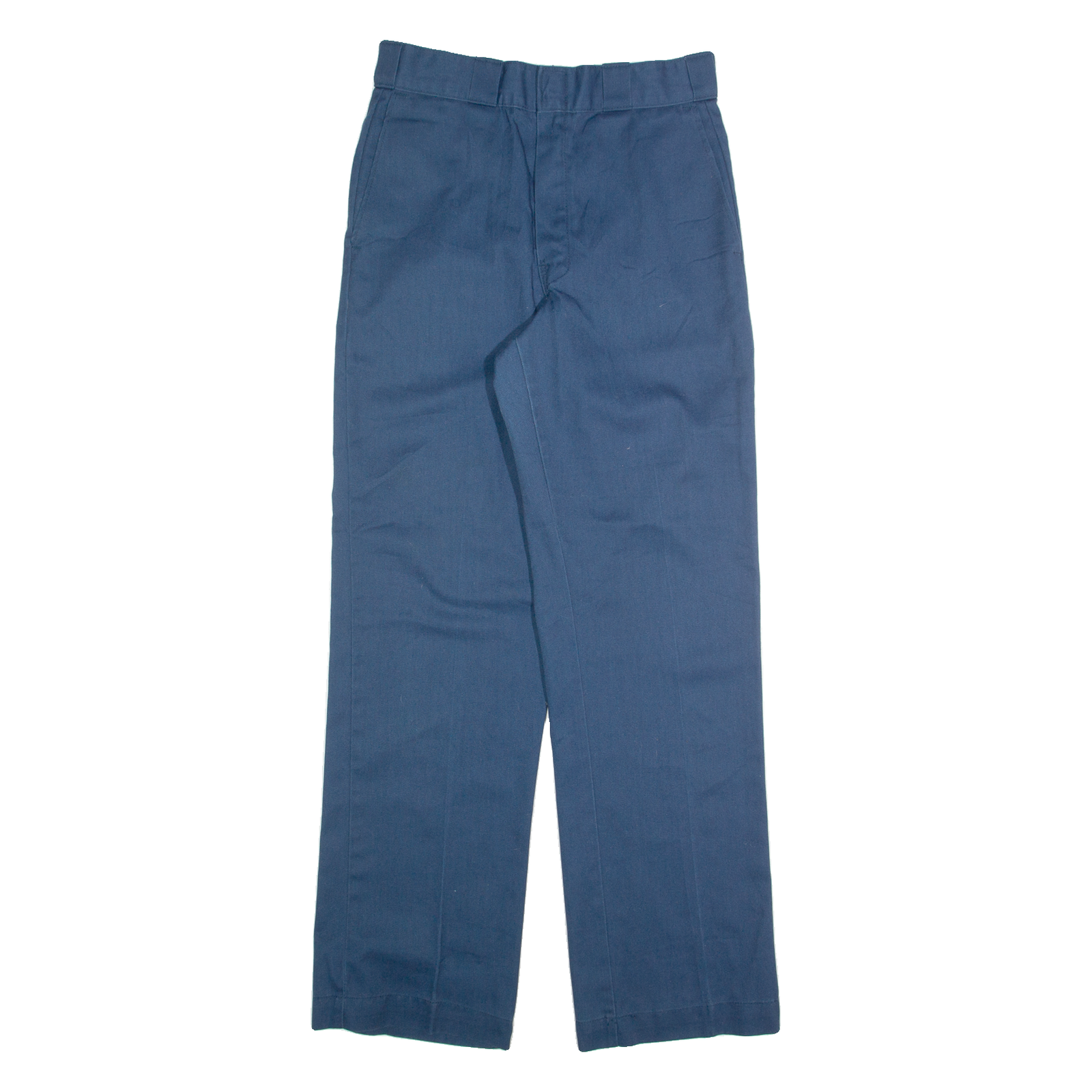 DICKIES Chino Mens Trousers Blue Regular Straight W28 L31 Refurbished - N/A refurbished available on Cerqular