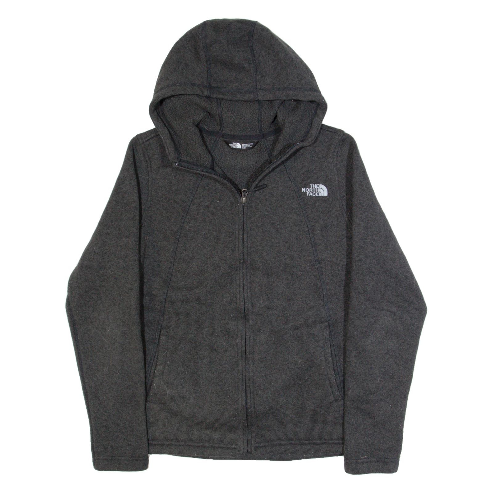 Buy THE NORTH FACE Womens Fleece Jacket Grey Hooded M Refurbished - $50.69 THE NORTH FACE Womens Fleece Jacket Grey Hooded M Refurbished - N/A refurbished available on Cerqular