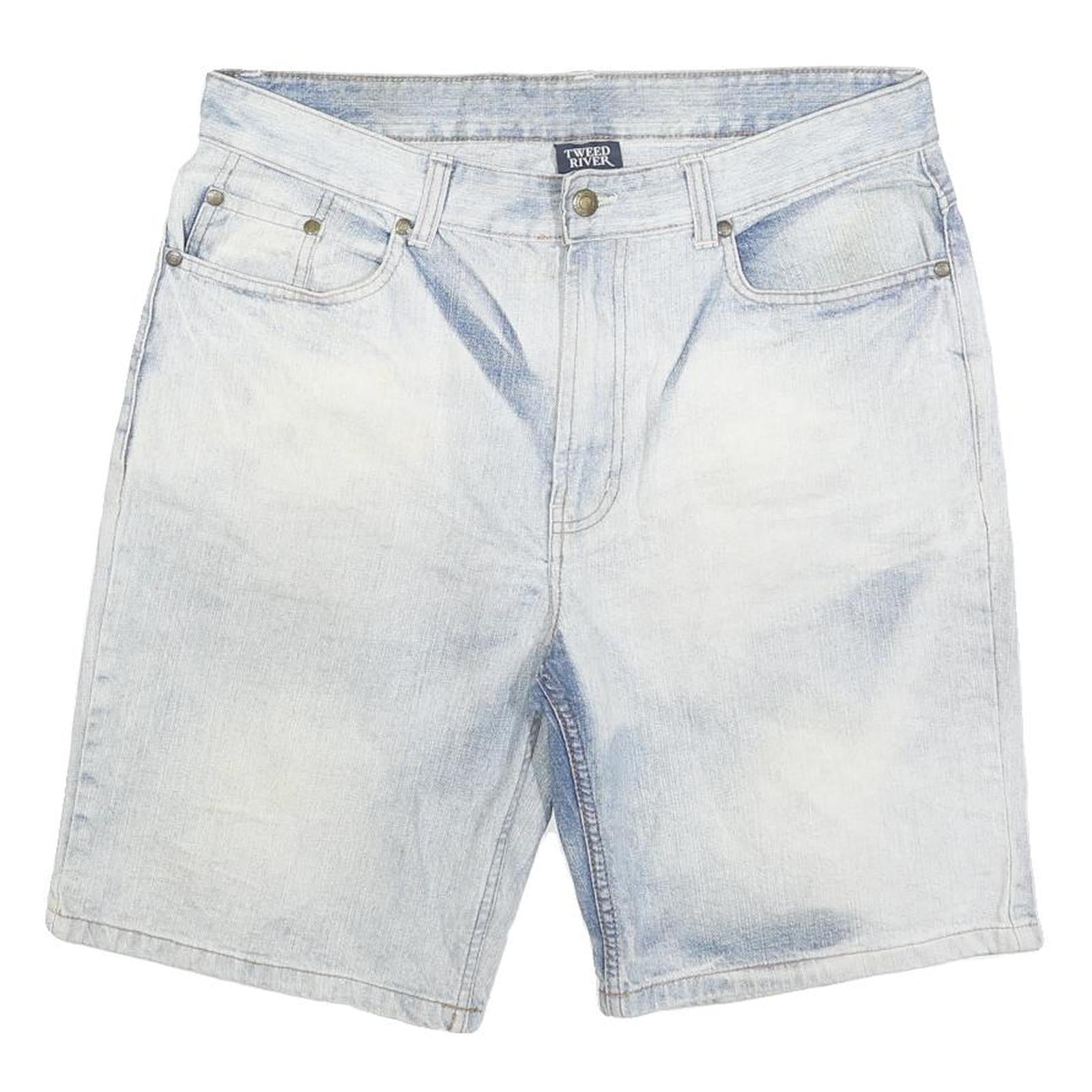 Buy TWEED RIVER Mens Denim Light Blue Cotton Blend Casual Shorts L W36 Relaxed Fit Refurbished - $18.19 TWEED RIVER Mens Denim Light Blue Cotton Blend Casual Shorts L W36 Relaxed Fit Refurbished - N/A refurbished available on Cerqular