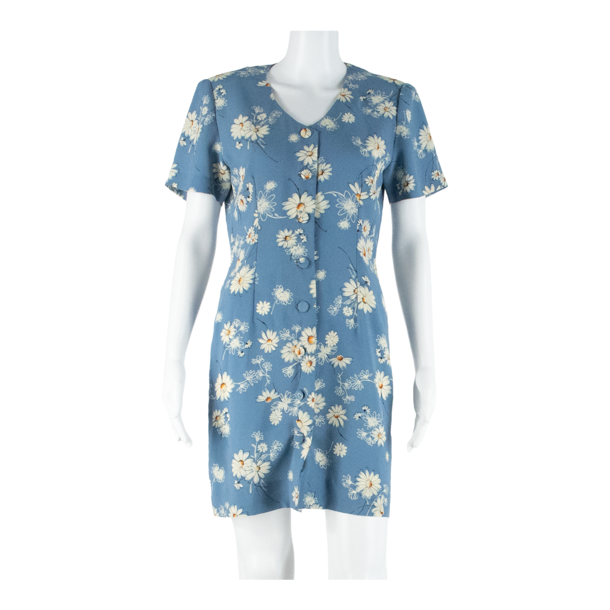 Buy Womens Tea Dress Blue Short Sleeve Short M Refurbished - $27.29 Womens Tea Dress Blue Short Sleeve Short M Refurbished - N/A refurbished available on Cerqular