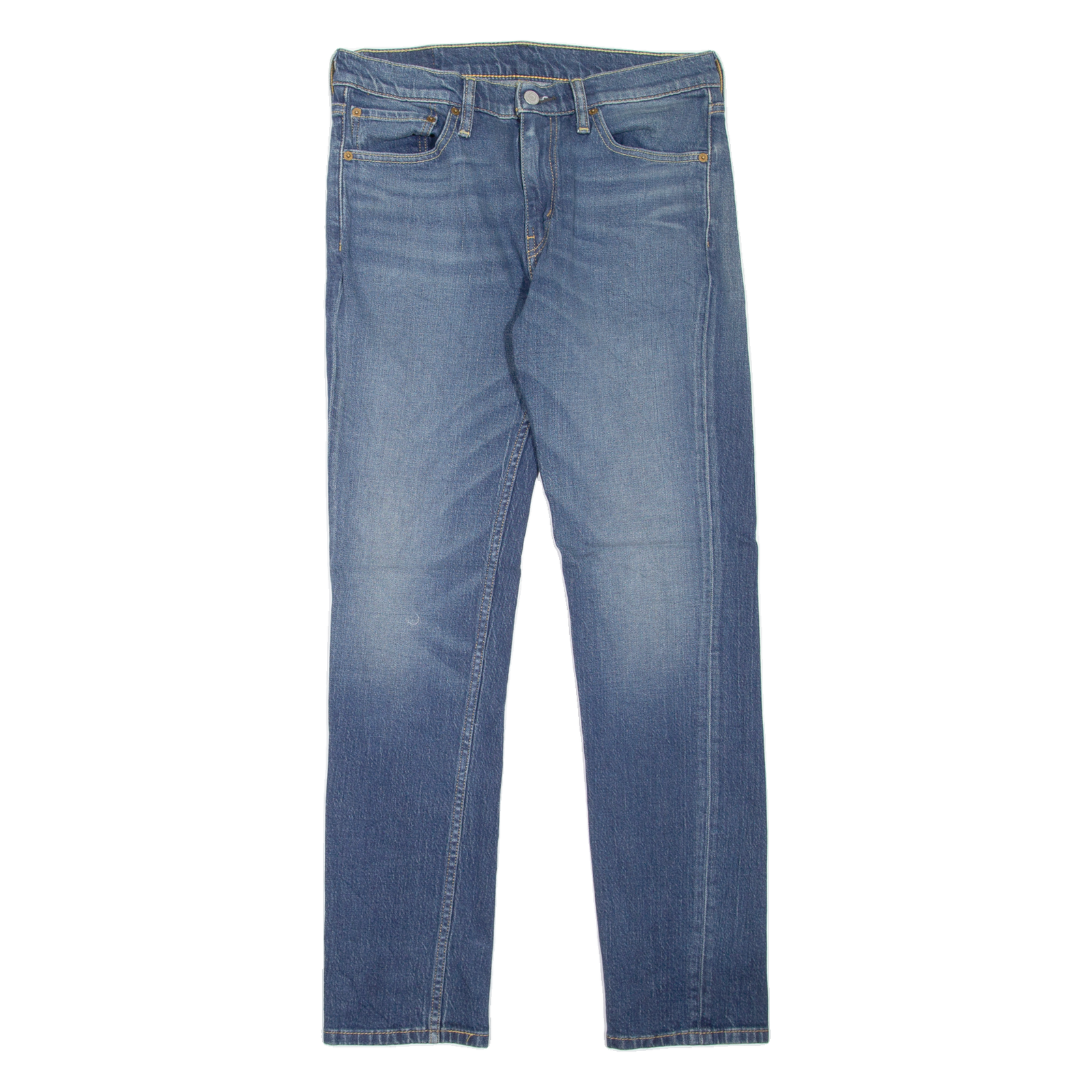 LEVI'S 511 Jeans Mens Blue Slim Straight Stone Wash W32 L31 Refurbished - N/A refurbished available on Cerqular
