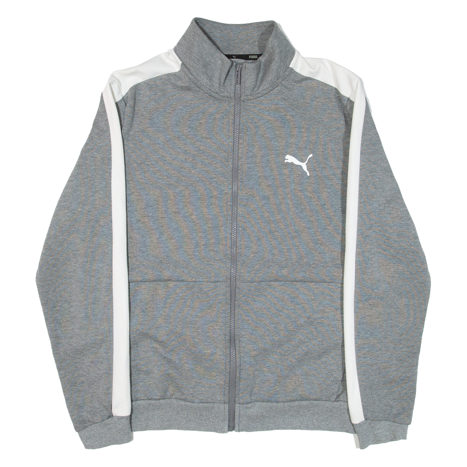 PUMA Mens Track Jacket Grey M Refurbished - N/A refurbished available on Cerqular