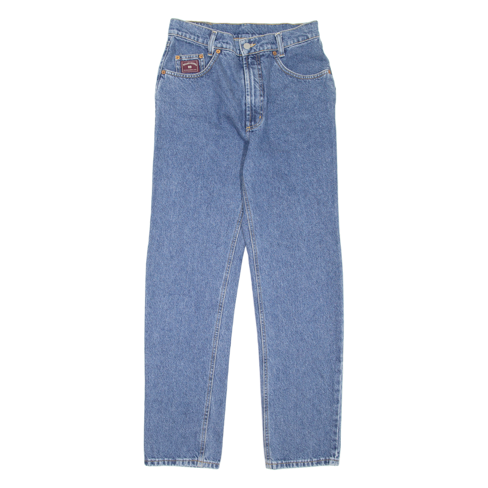 WILLIAM & DELVIN Womens Jeans Blue Regular Mom W27 L31 Refurbished - N/A refurbished available on Cerqular