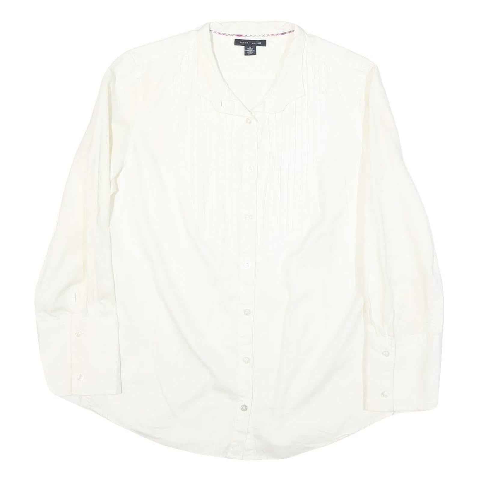 Buy TOMMY HILFIGER Womens White Shirt Long Sleeve Collared M Classic Cotton Blend Refurbished - $33.79 TOMMY HILFIGER Womens White Shirt Long Sleeve Collared M Classic Cotton Blend Refurbished - N/A refurbished available on Cerqular