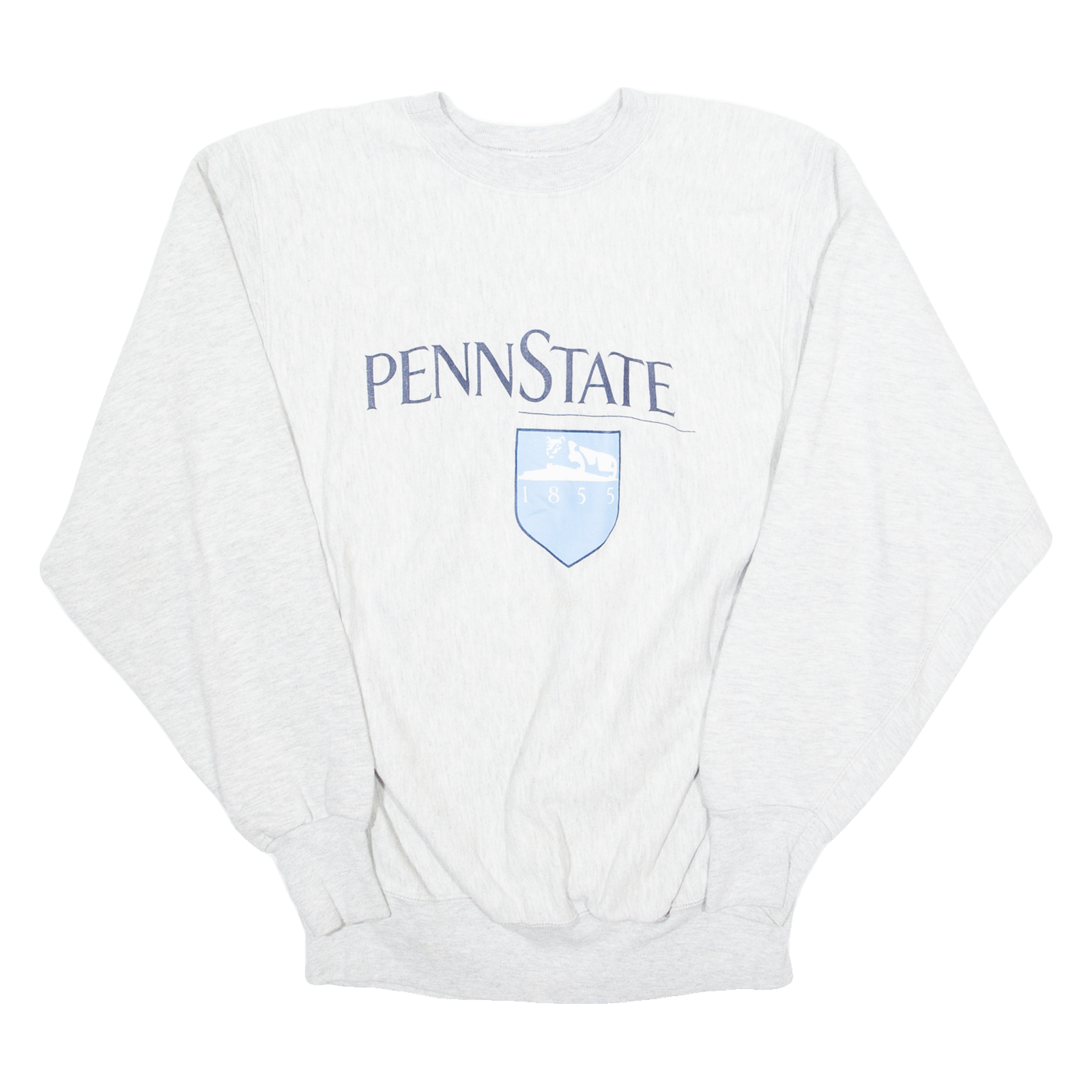 SUPER SWEATS Penn State Mens Sweatshirt Grey USA L Refurbished - N/A refurbished available on Cerqular