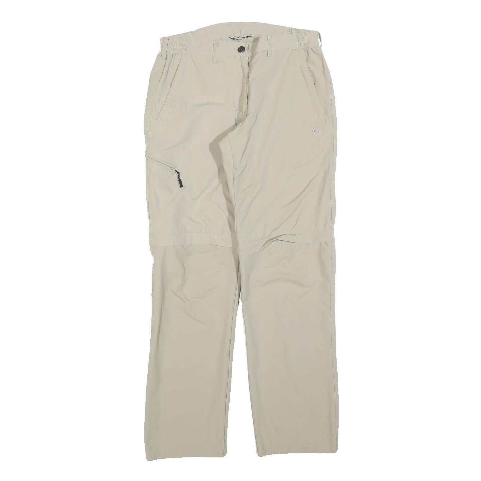 HIGH COLORADO Mens Cotton Blend Beige Slim Straight Trousers W28 L30 Casual Refurbished - N/A refurbished available on Cerqular