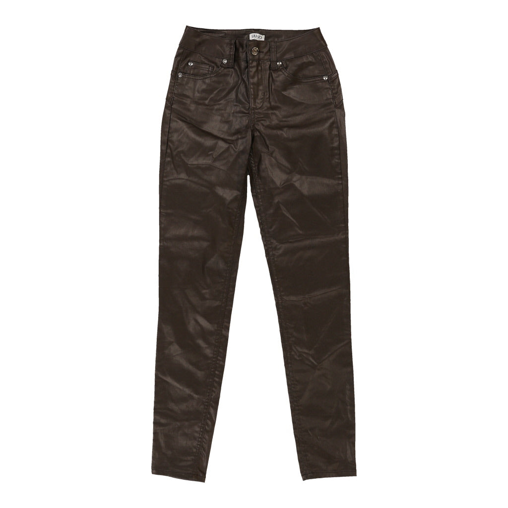 Liu Jo Trousers - 26W UK 6 Brown Cotton Blend | Size: UK 6 Refurbished - N/A (Preloved Designer is not a specific brand, it refurbished available on Cerqular