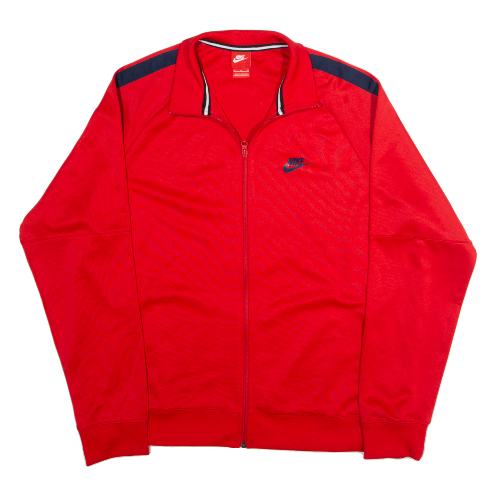 NIKE Mens Track Jacket Red XL Refurbished - N/A refurbished available on Cerqular