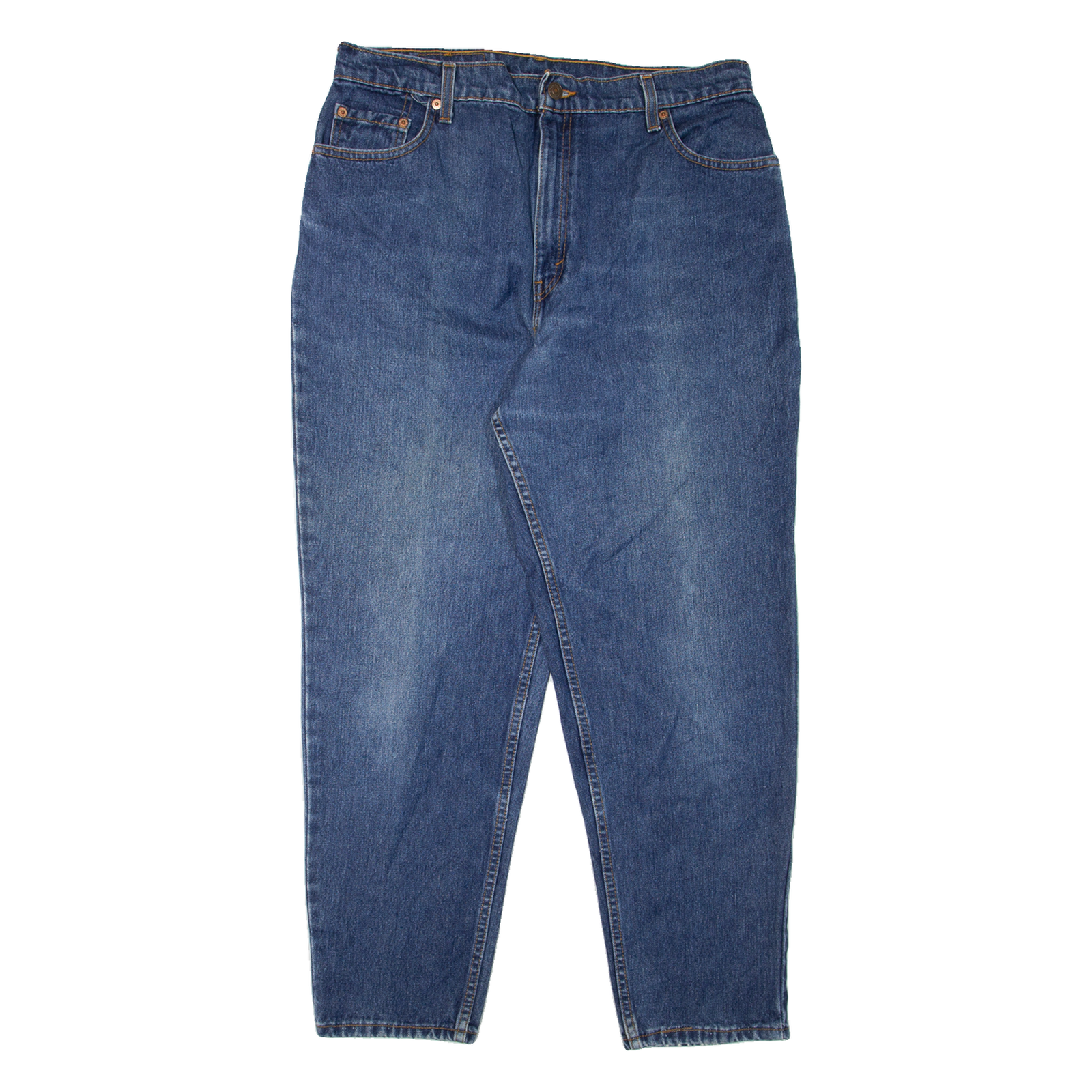 LEVI'S 550 Made In USA Womens Jeans Blue Regular Mom W32 L28 Refurbished - N/A refurbished available on Cerqular
