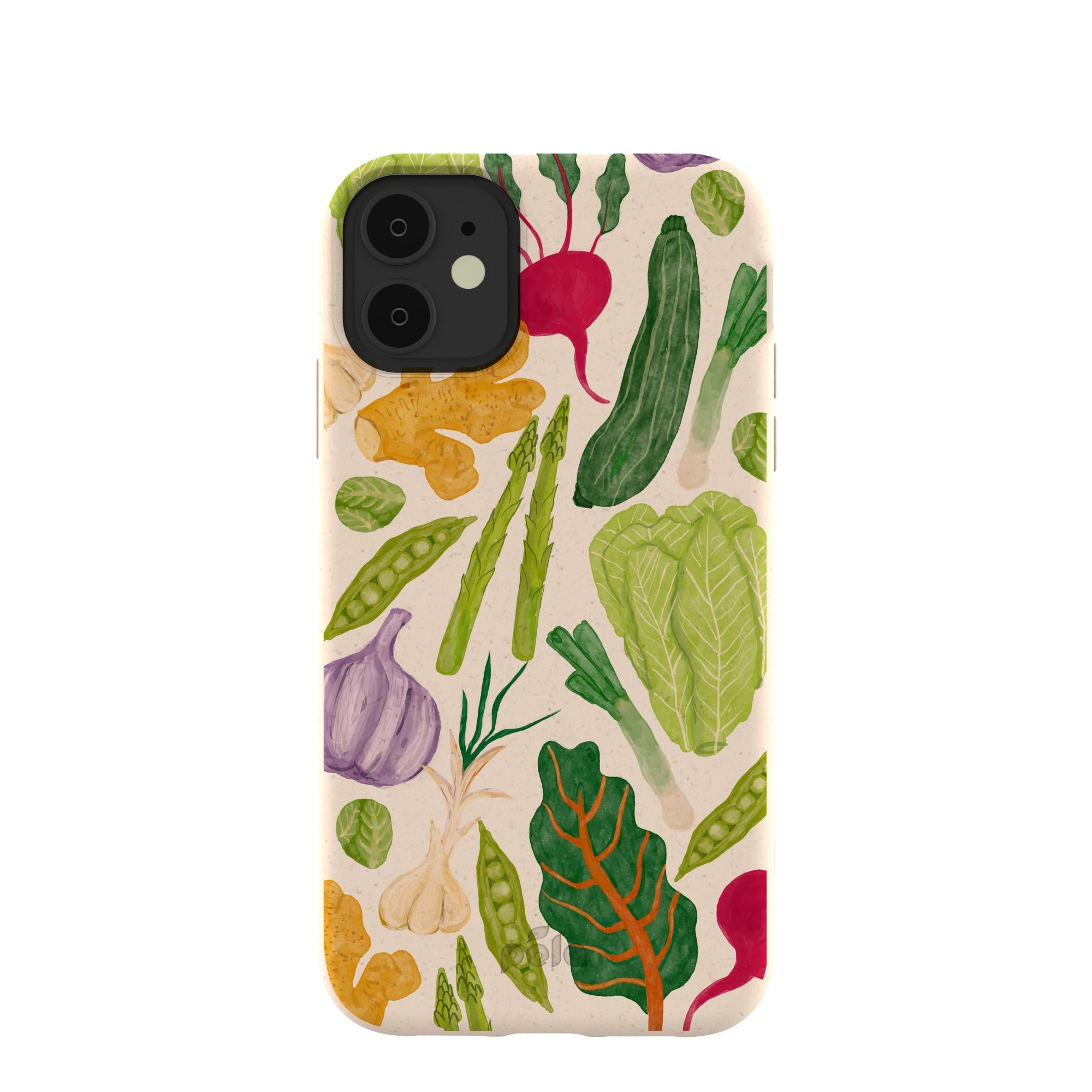 Seashell Veggie Patch iPhone 11 Case Refurbished - Pela Case refurbished available on Cerqular