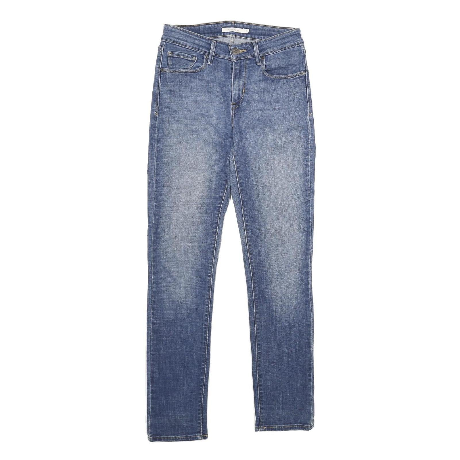 LEVI'S Mid Rise Skinny Womens Jeans Blue Regular Skinny Denim Light W27 L30 Refurbished - N/A refurbished available on Cerqular