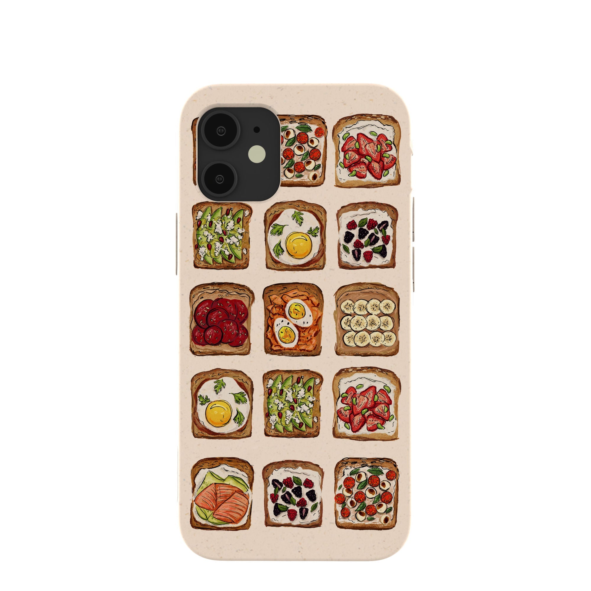 Seashell Toasted iPhone 12 Mini Case Refurbished - Pela Case refurbished available on Cerqular