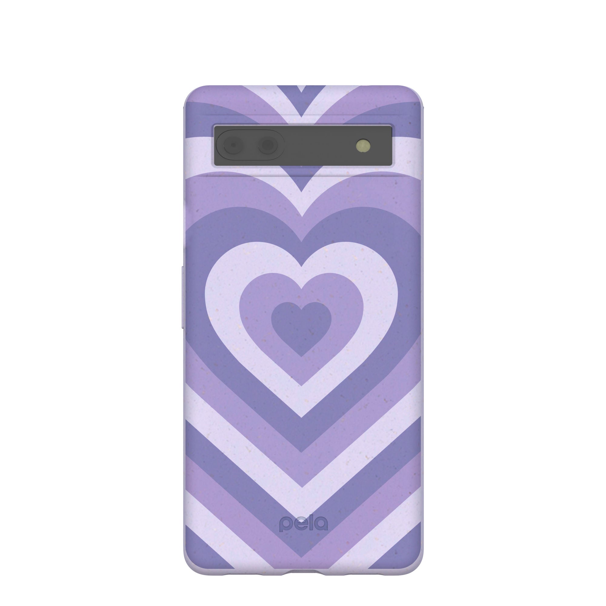 Lavender Power Hearts Google Pixel 6a Case Refurbished - Pela Case refurbished available on Cerqular