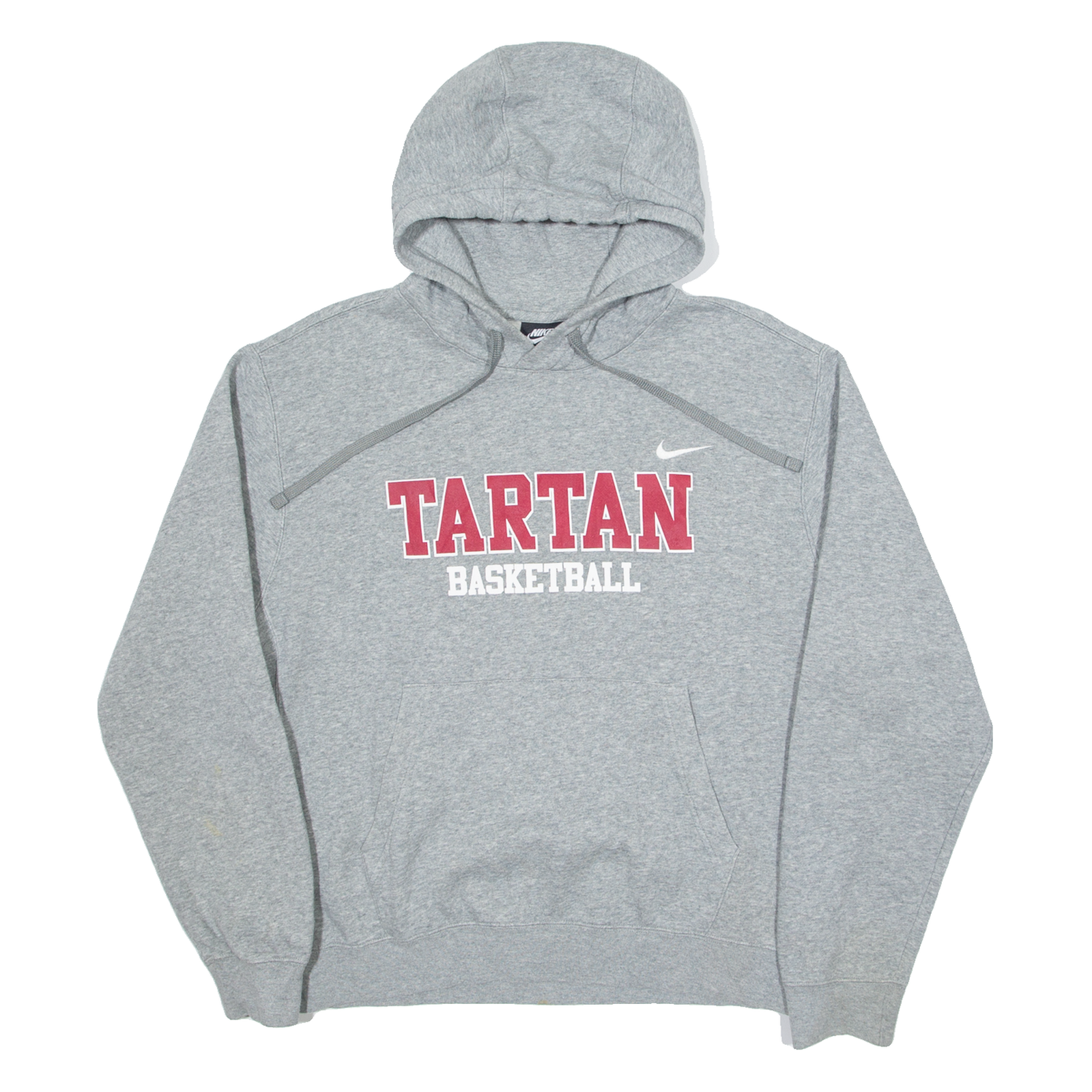 NIKE Tartan Basketball Mens Grey Hoodie USA M Refurbished - N/A refurbished available on Cerqular