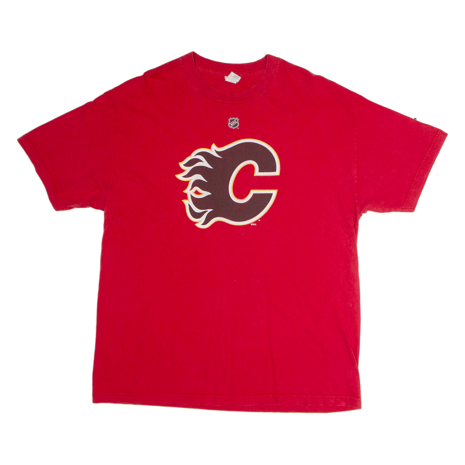 REEBOK Calgary Flames Gaudreau 13 Mens T-Shirt Red XL Refurbished - N/A refurbished available on Cerqular