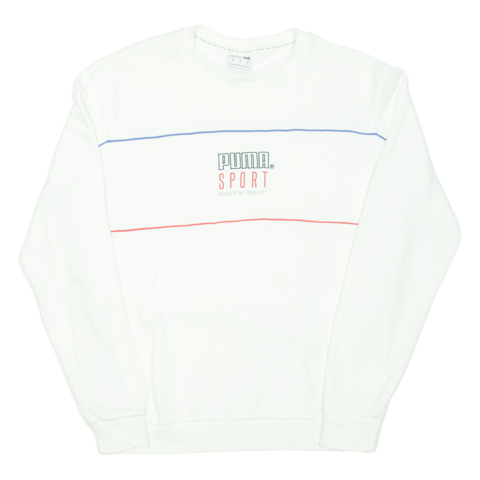 Buy PUMA Sport Mens Sweatshirt White M Refurbished - $15.59 PUMA Sport Mens Sweatshirt White M Refurbished - N/A refurbished available on Cerqular