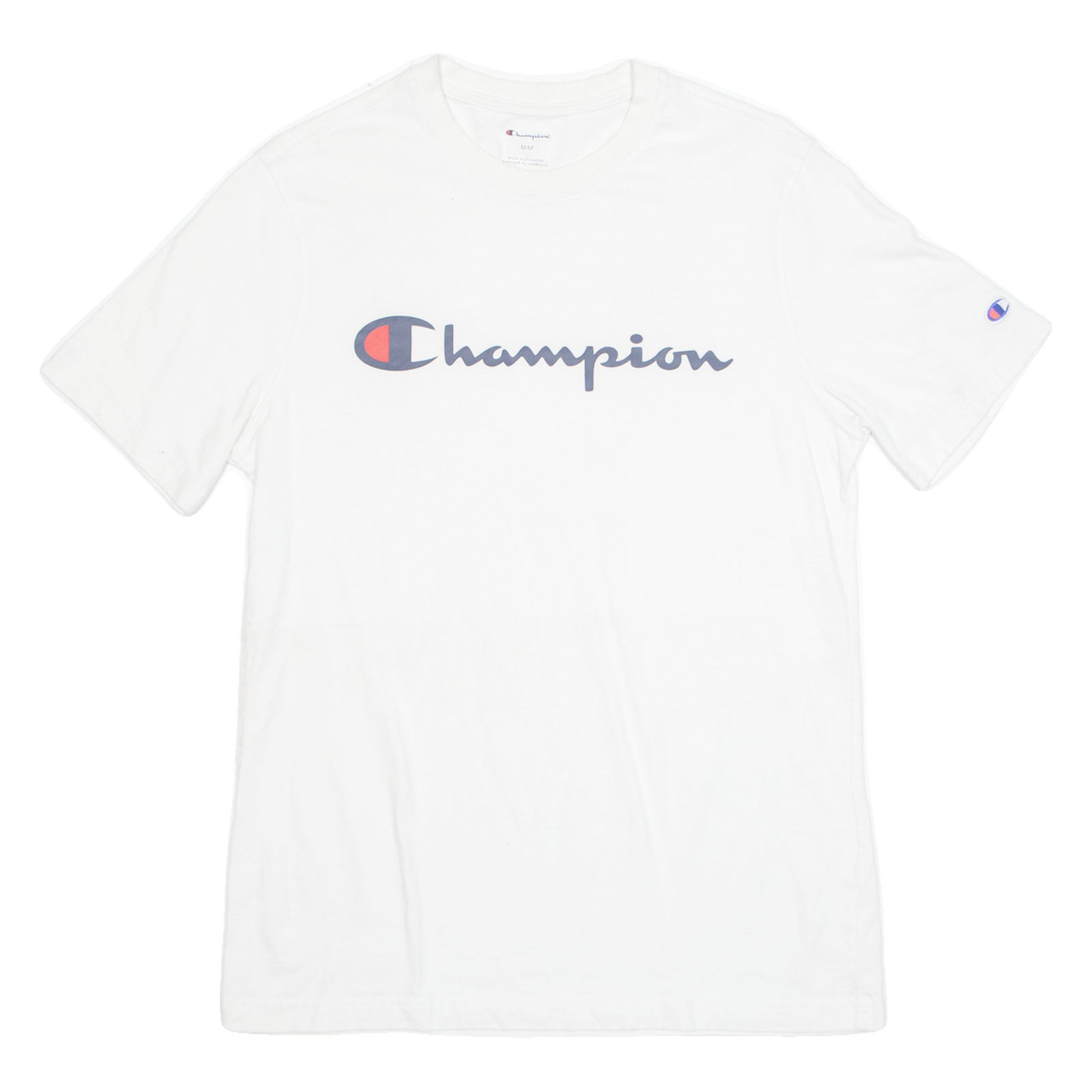 CHAMPION Mens T-Shirt White M Refurbished - N/A refurbished available on Cerqular