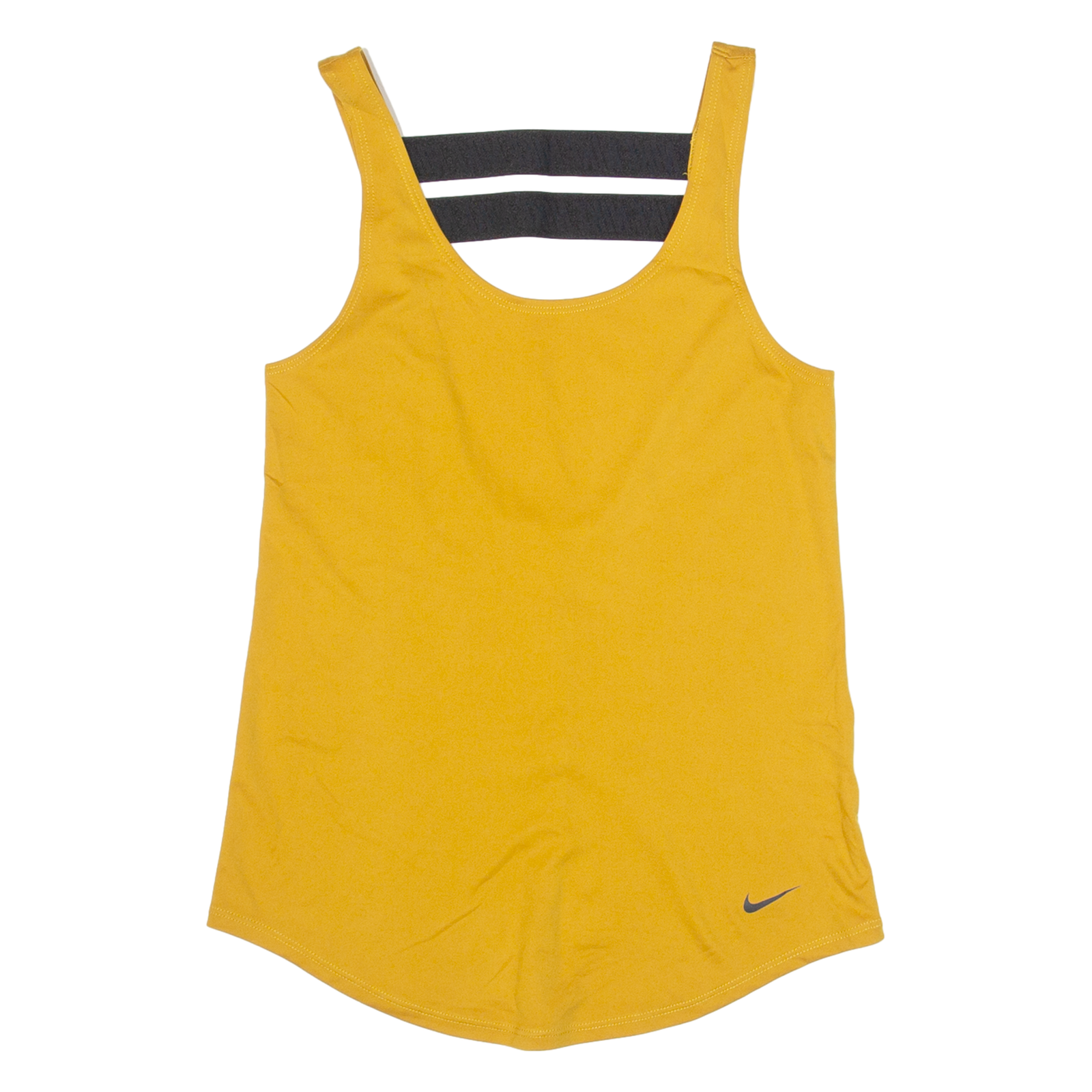 NIKE Womens Sports Vest Yellow Sleeveless XS Refurbished - N/A refurbished available on Cerqular