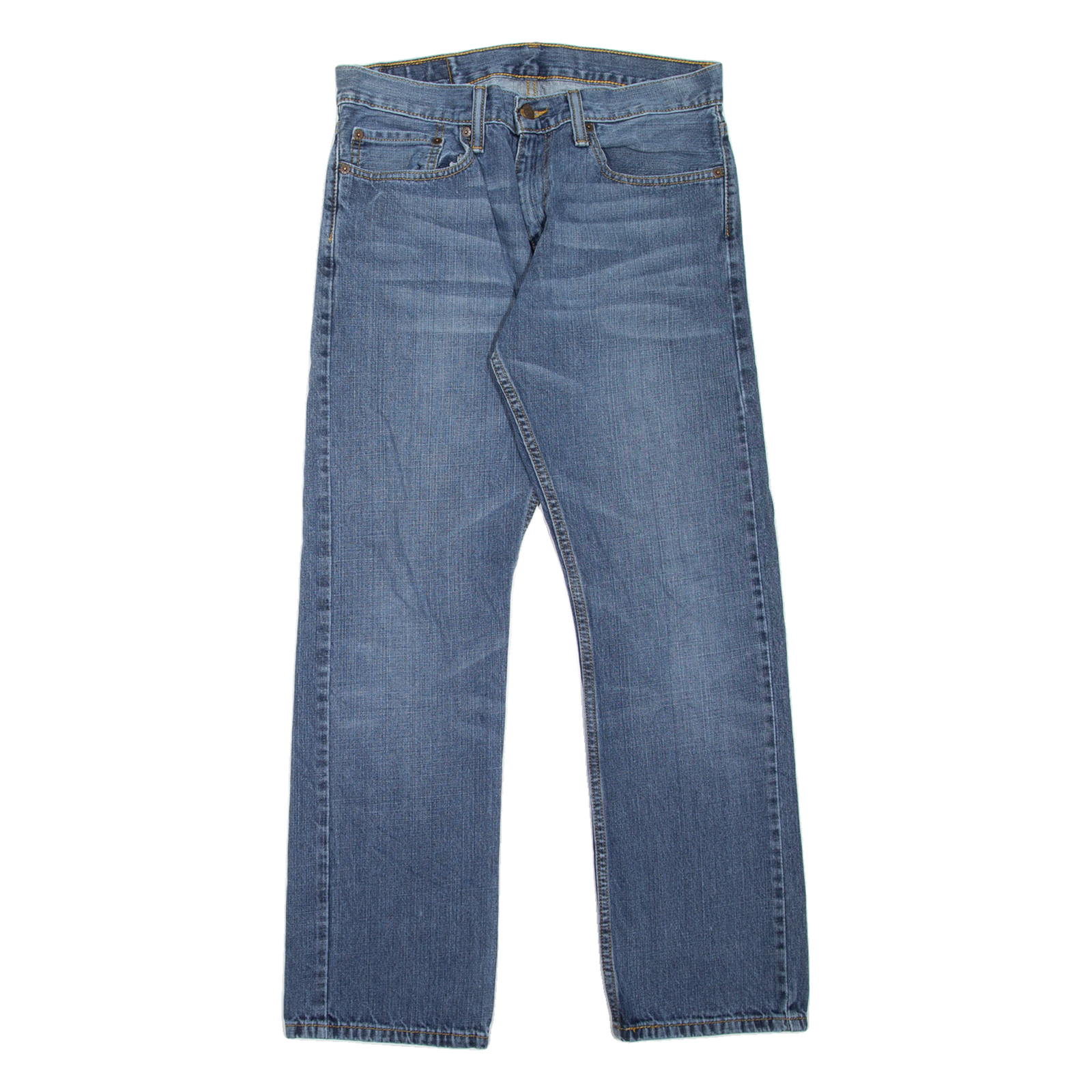LEVI'S 514 Jeans Mens Blue Slim Straight Stone Wash W32 L30 Refurbished - N/A refurbished available on Cerqular