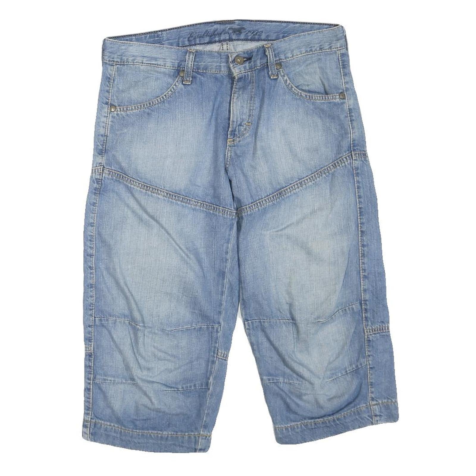 Buy MUSTANG Mens Denim Blue Casual Shorts M W34 Cotton Blend Relaxed Fit Refurbished - $18.19 MUSTANG Mens Denim Blue Casual Shorts M W34 Cotton Blend Relaxed Fit Refurbished - N/A refurbished available on Cerqular