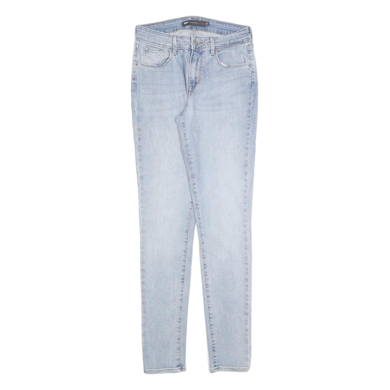 LEVI'S Womens Jeans Blue Slim Skinny Denim Light W26 L32 Classic Style Zip Refurbished - N/A refurbished available on Cerqular