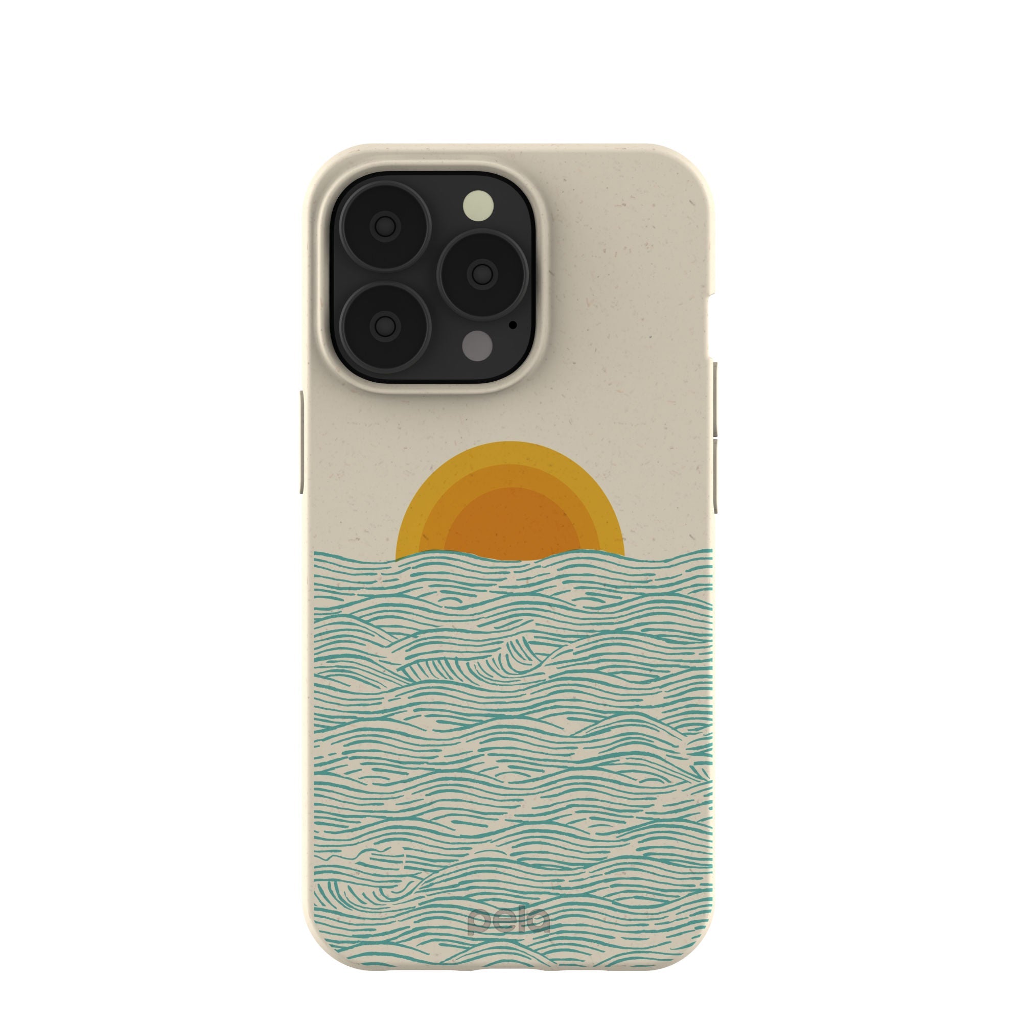 London Fog Ocean Vista iPhone 13 Pro Case Refurbished - Pela Case refurbished available on Cerqular