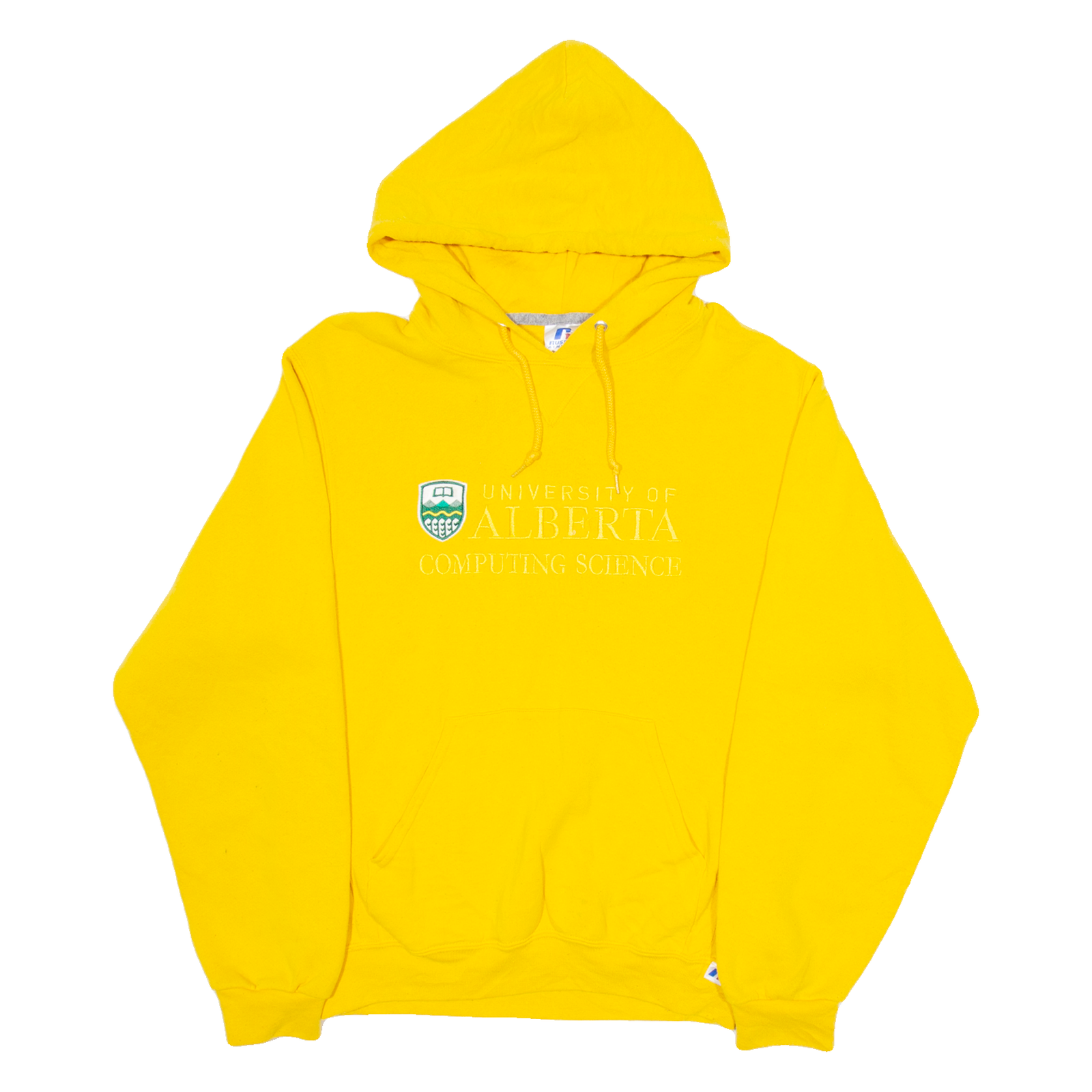 Buy RUSSELL ATHLETIC University Of Alberta Mens Yellow Hoodie USA S Refurbished - $25.99 RUSSELL ATHLETIC University Of Alberta Mens Yellow Hoodie USA S Refurbished - N/A refurbished available on Cerqular