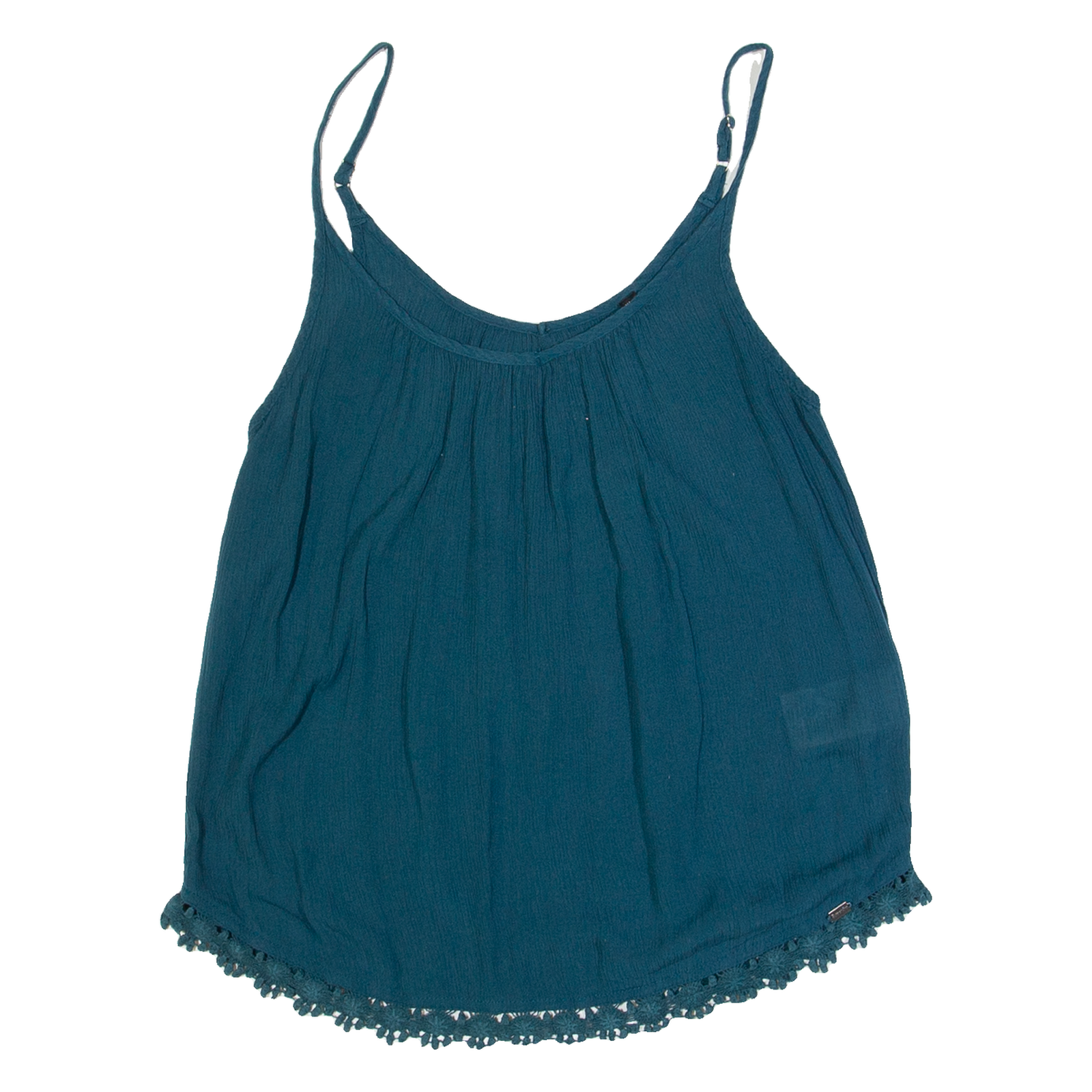 SUPERDRY Womens Camisole Top Blue V-Neck Sleeveless Viscose XS Refurbished - N/A refurbished available on Cerqular